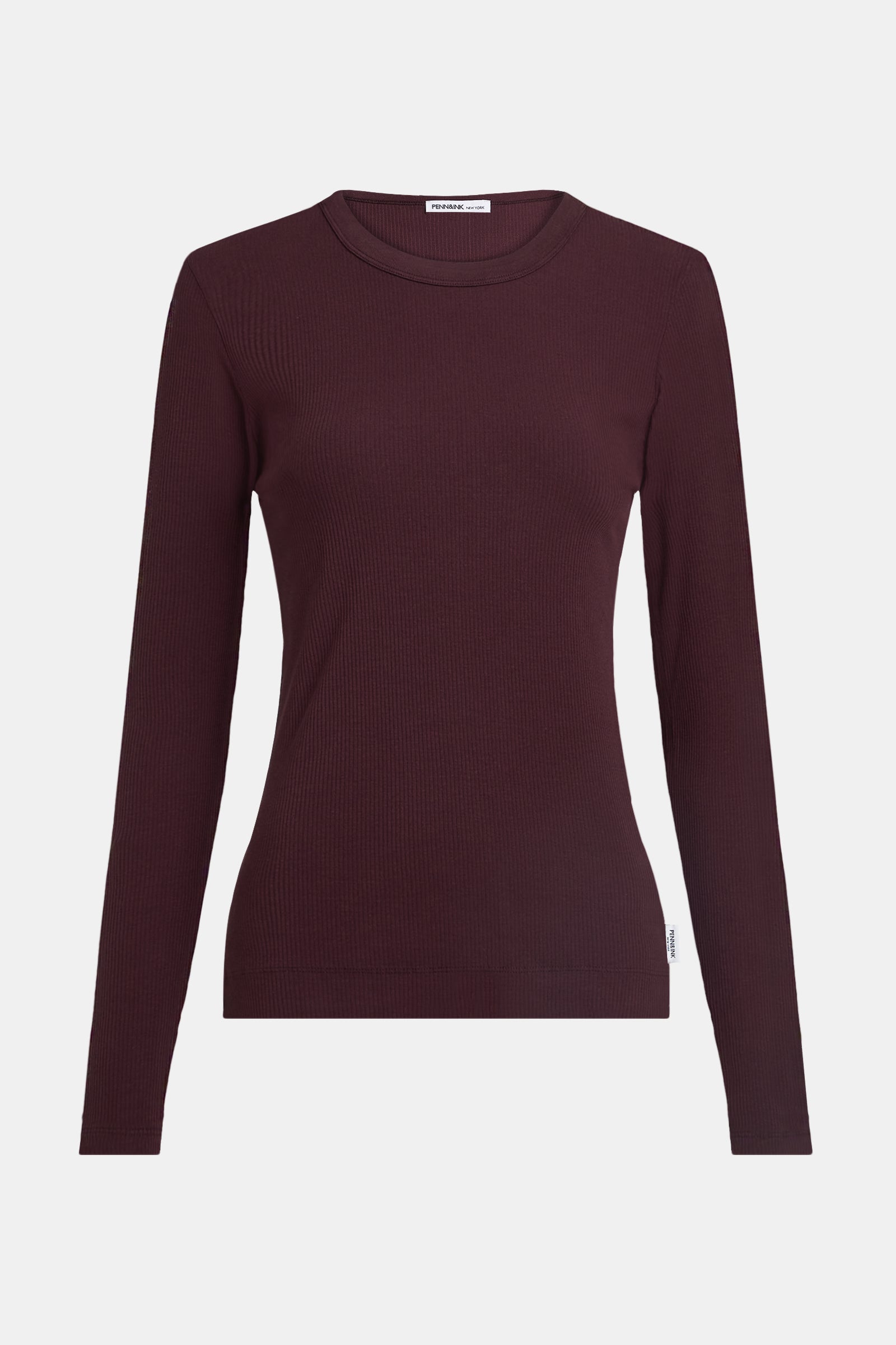 LONGSLEEVE (W26F1963) AUBERGINE