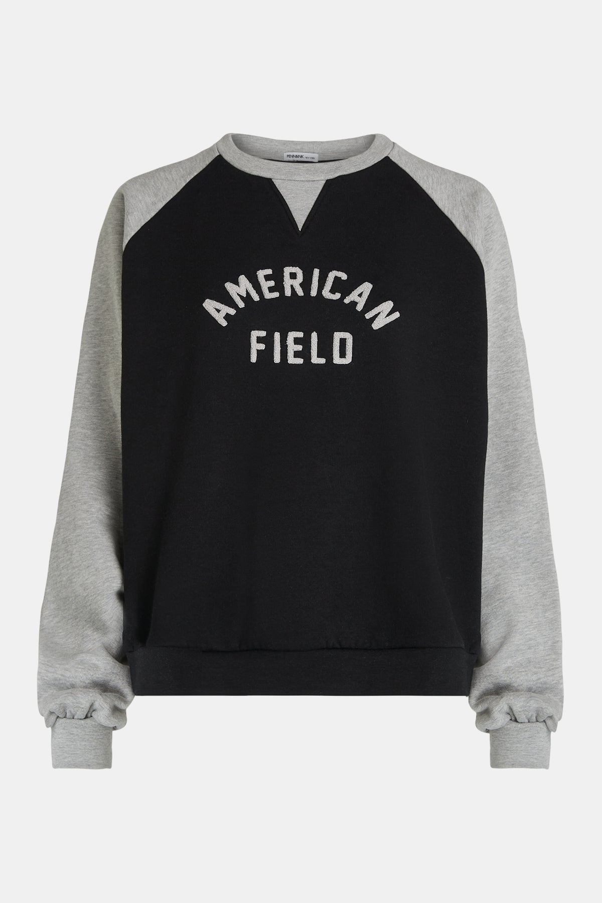 SWEATER PRINT (W26F1983LTD) BLACK - GREY MELANGE