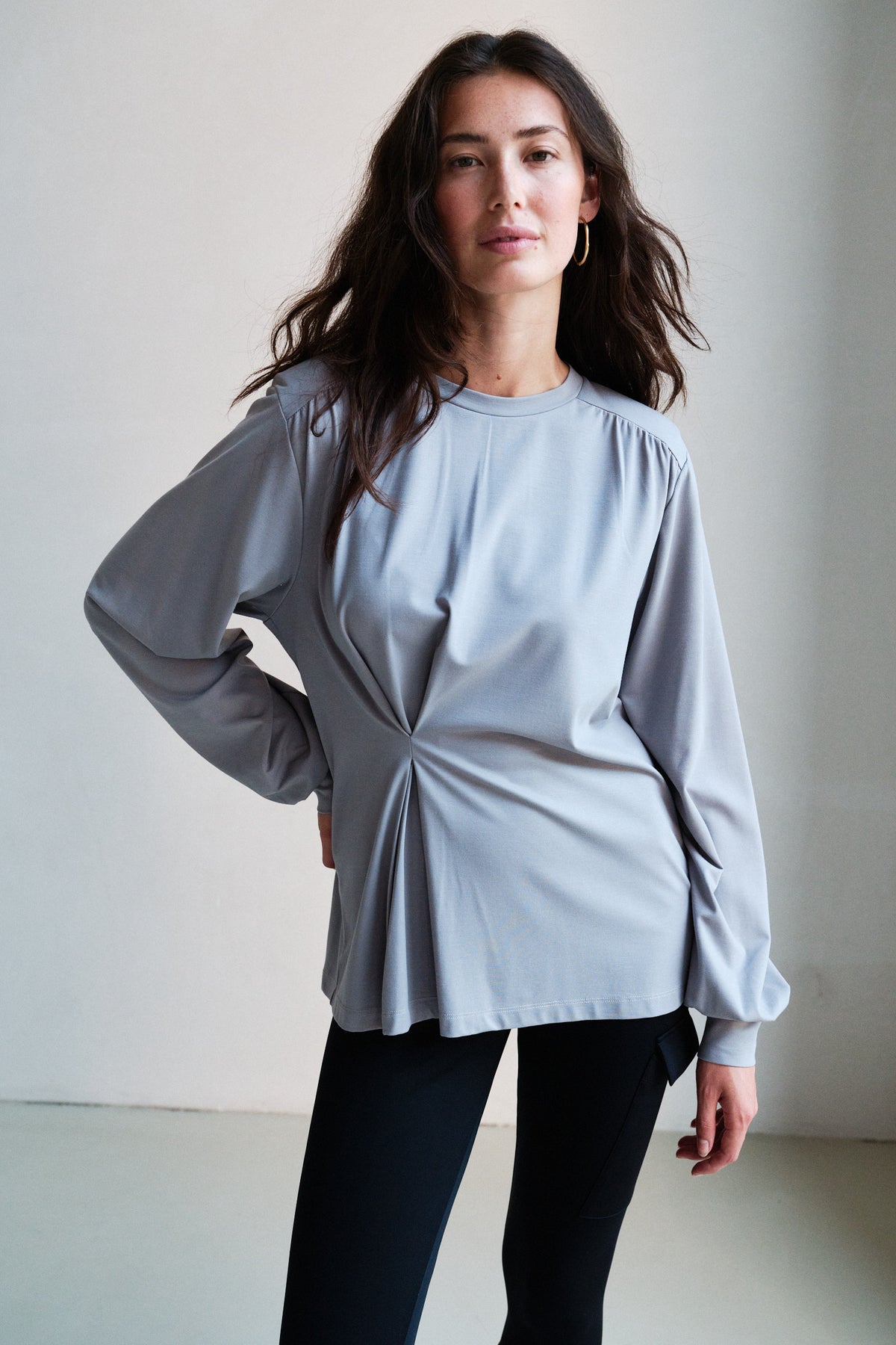 BLOUSE (W26F1985LTD) GREY