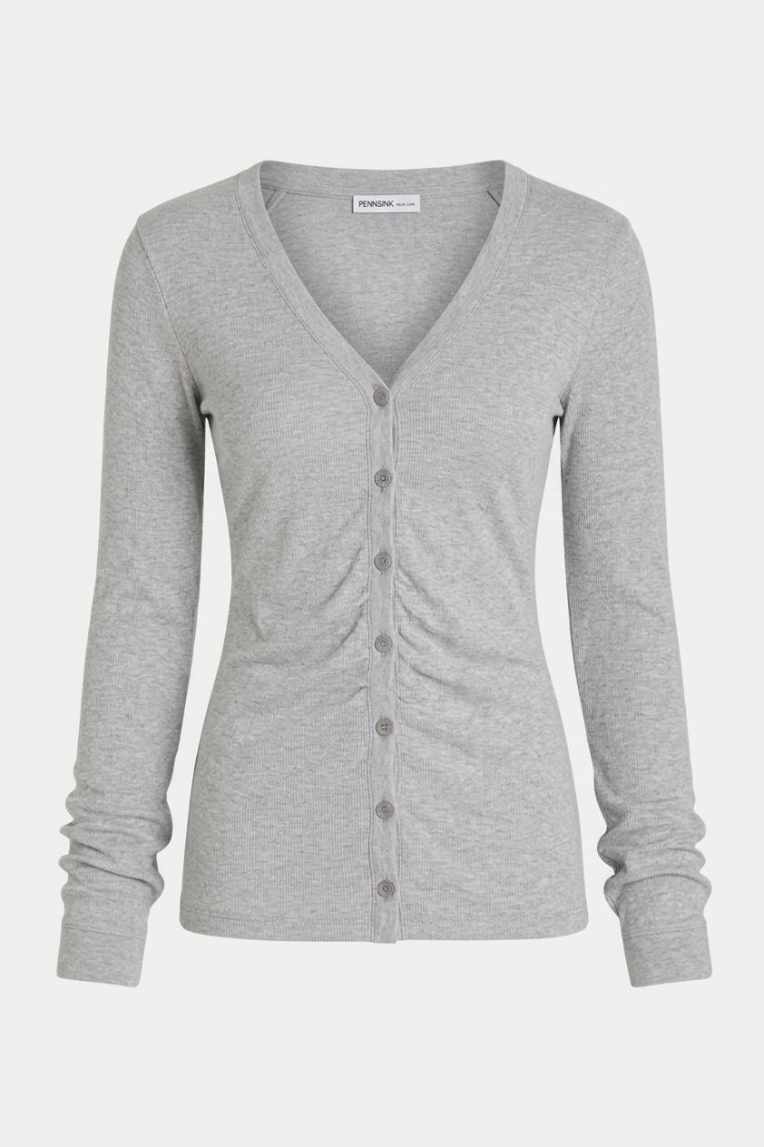 LONGSLEEVE (W26F1989LTD) LIGHT GREY MELANGE