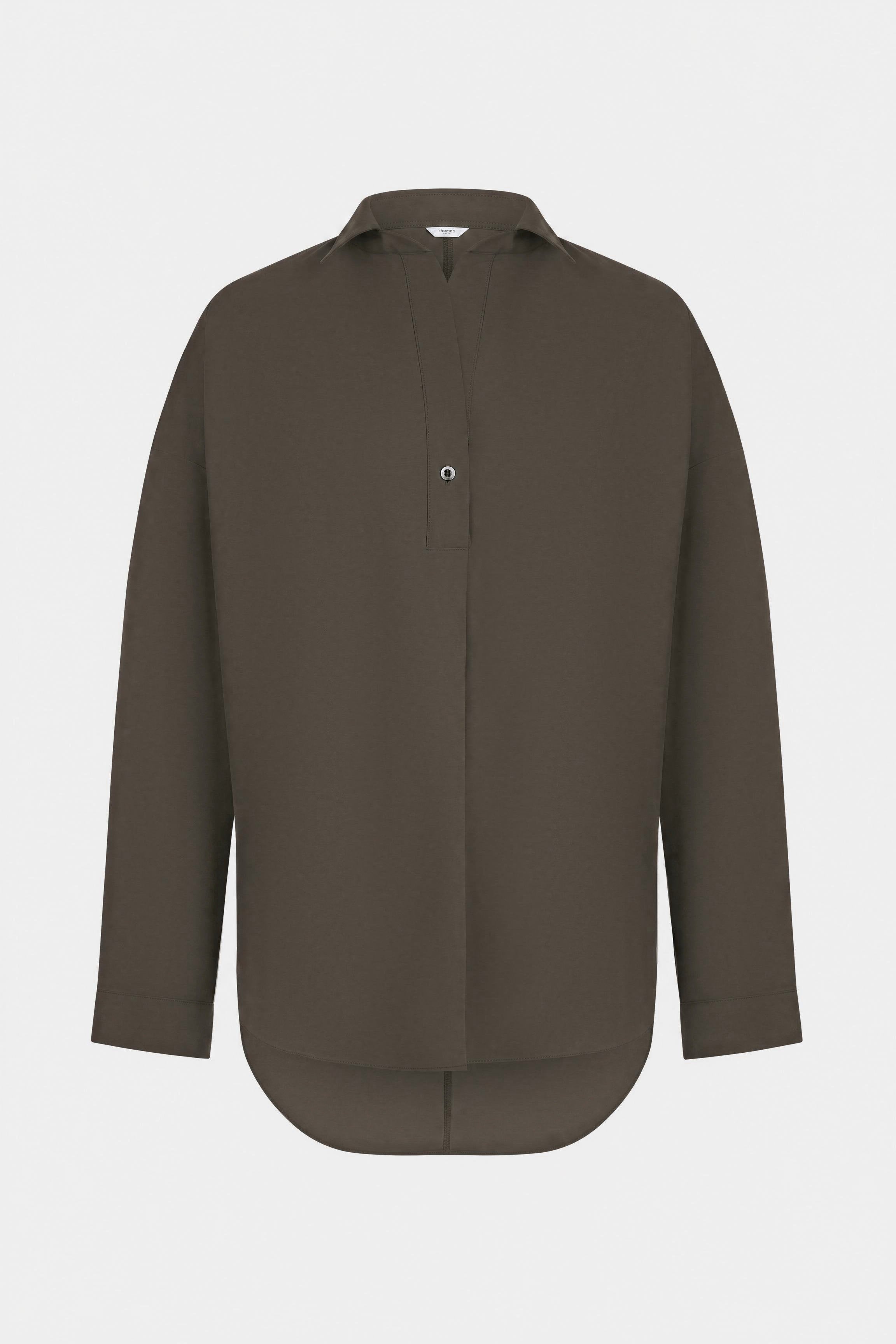 BLOUSE (W26M-MAGDA) TABAC