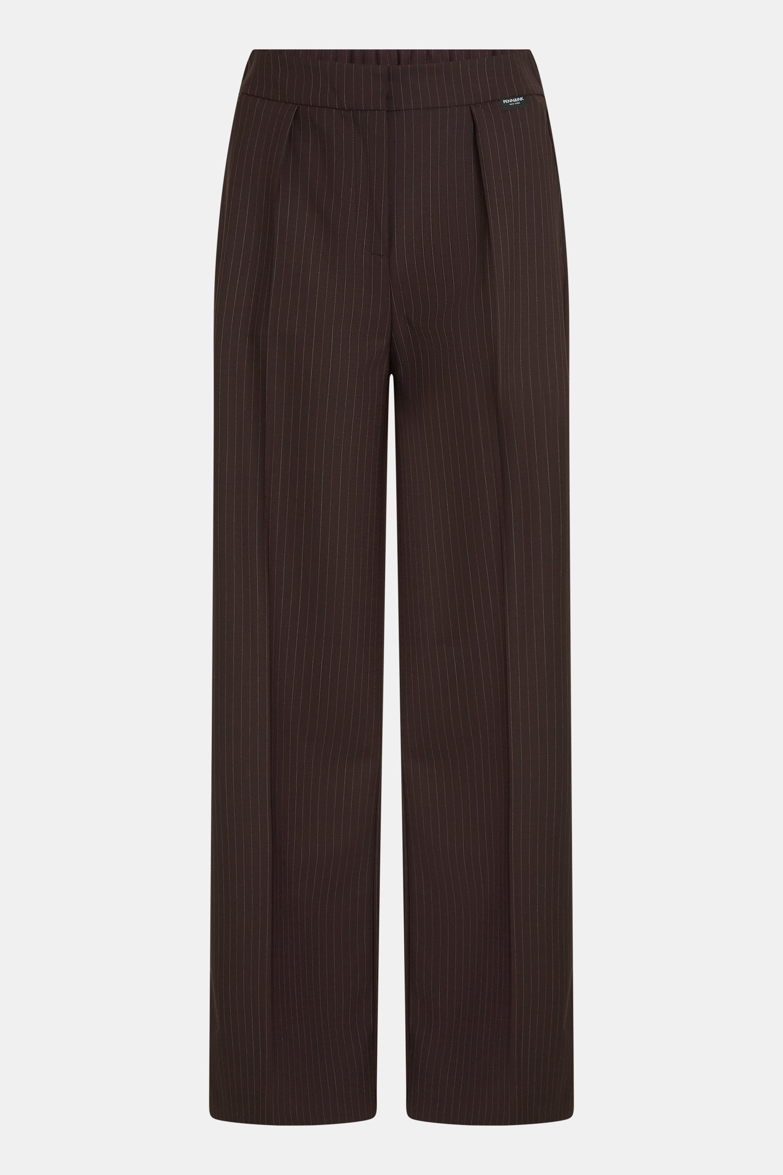 TROUSERS (W26N1754) AUBERGINE STRIPE