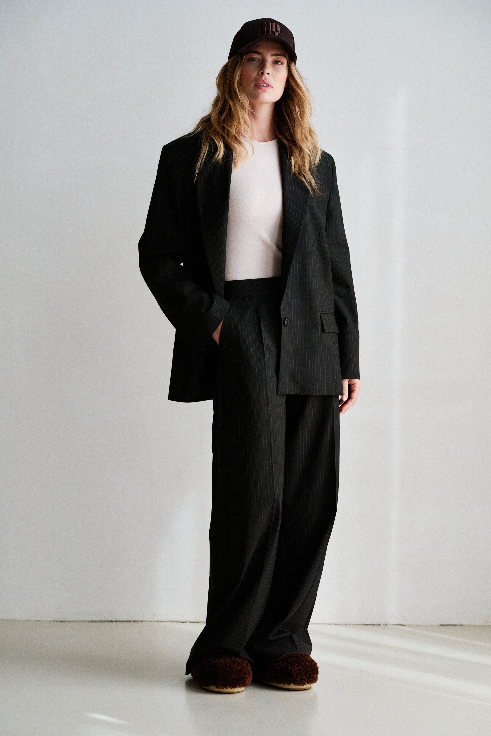 TROUSERS (W26N1754) TABAC STRIPE