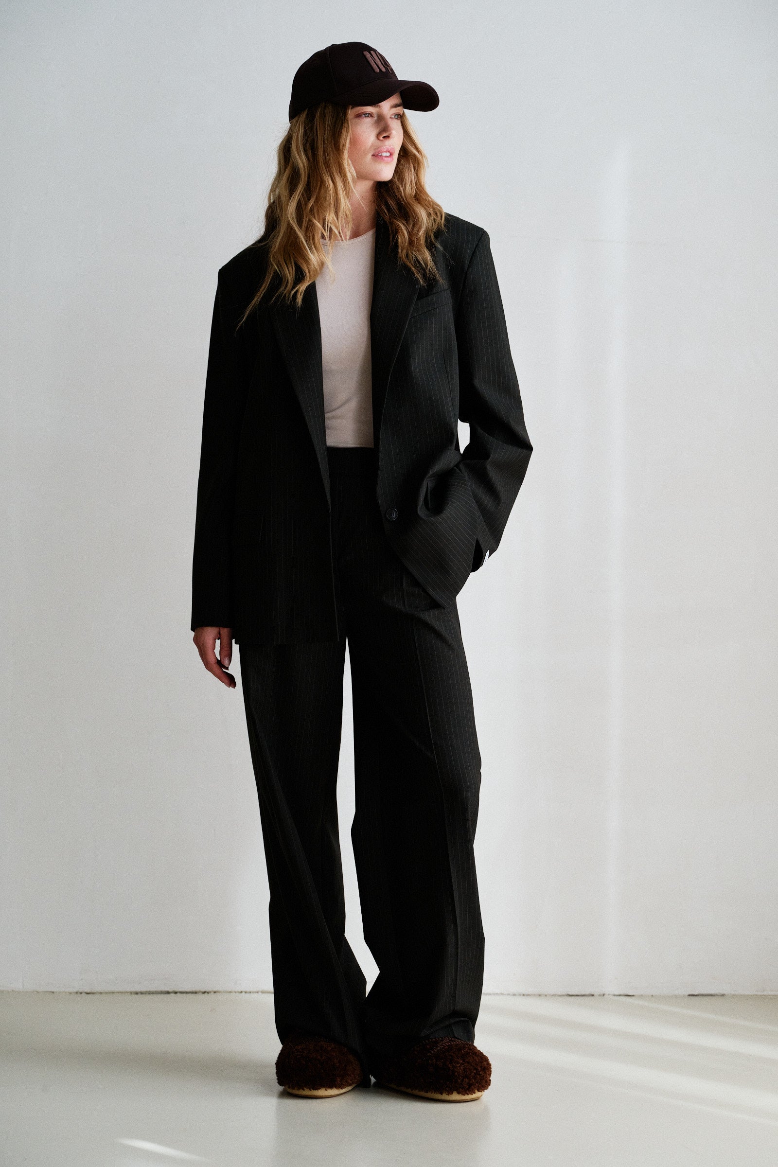 TROUSERS (W26N1754) TABAC STRIPE