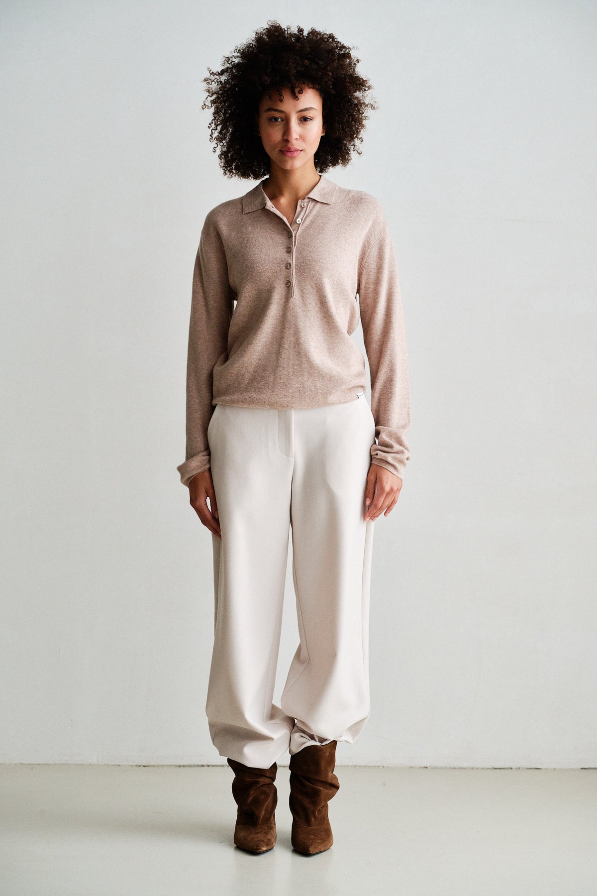TROUSERS (W26N1757) VANILLA