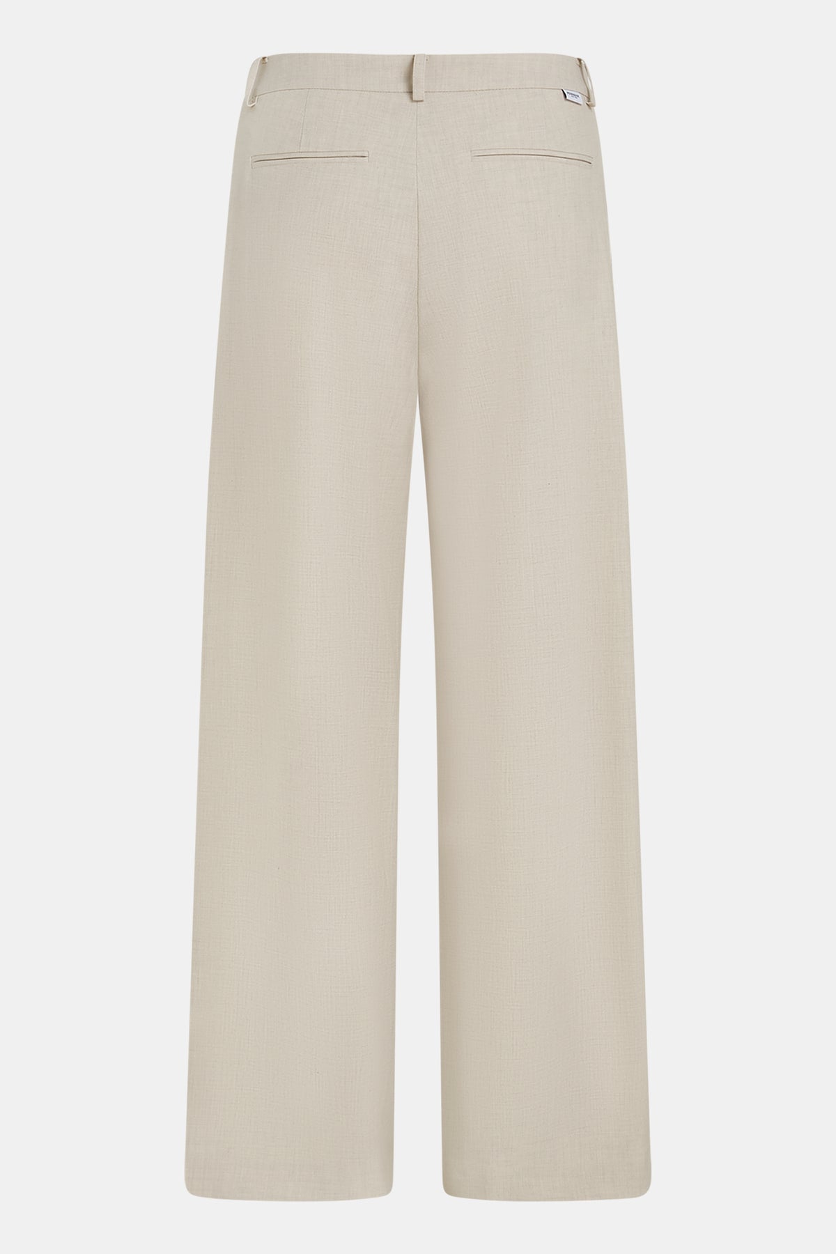 TROUSERS (W26N1762) ECRU MELANGE