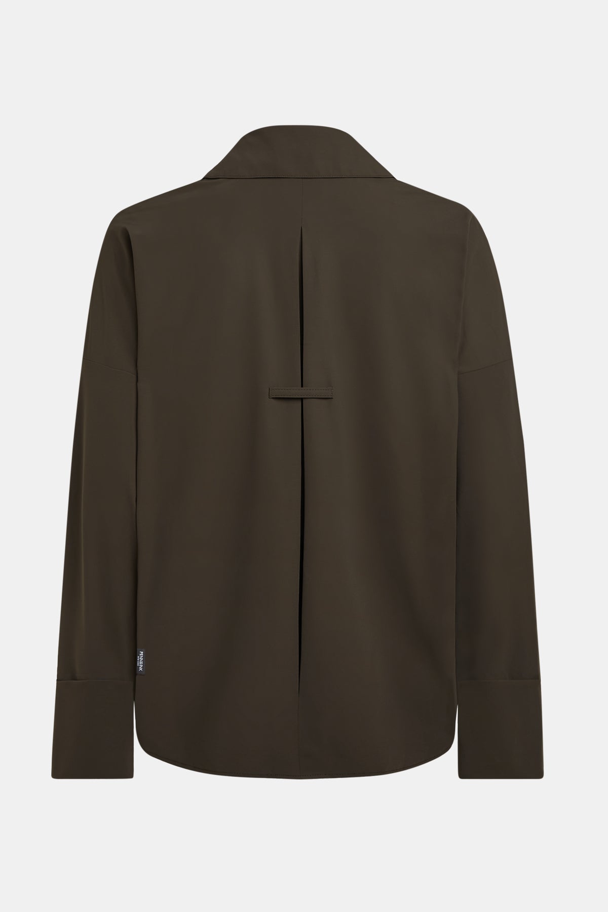 BLOUSE (W26N1769) TABAC