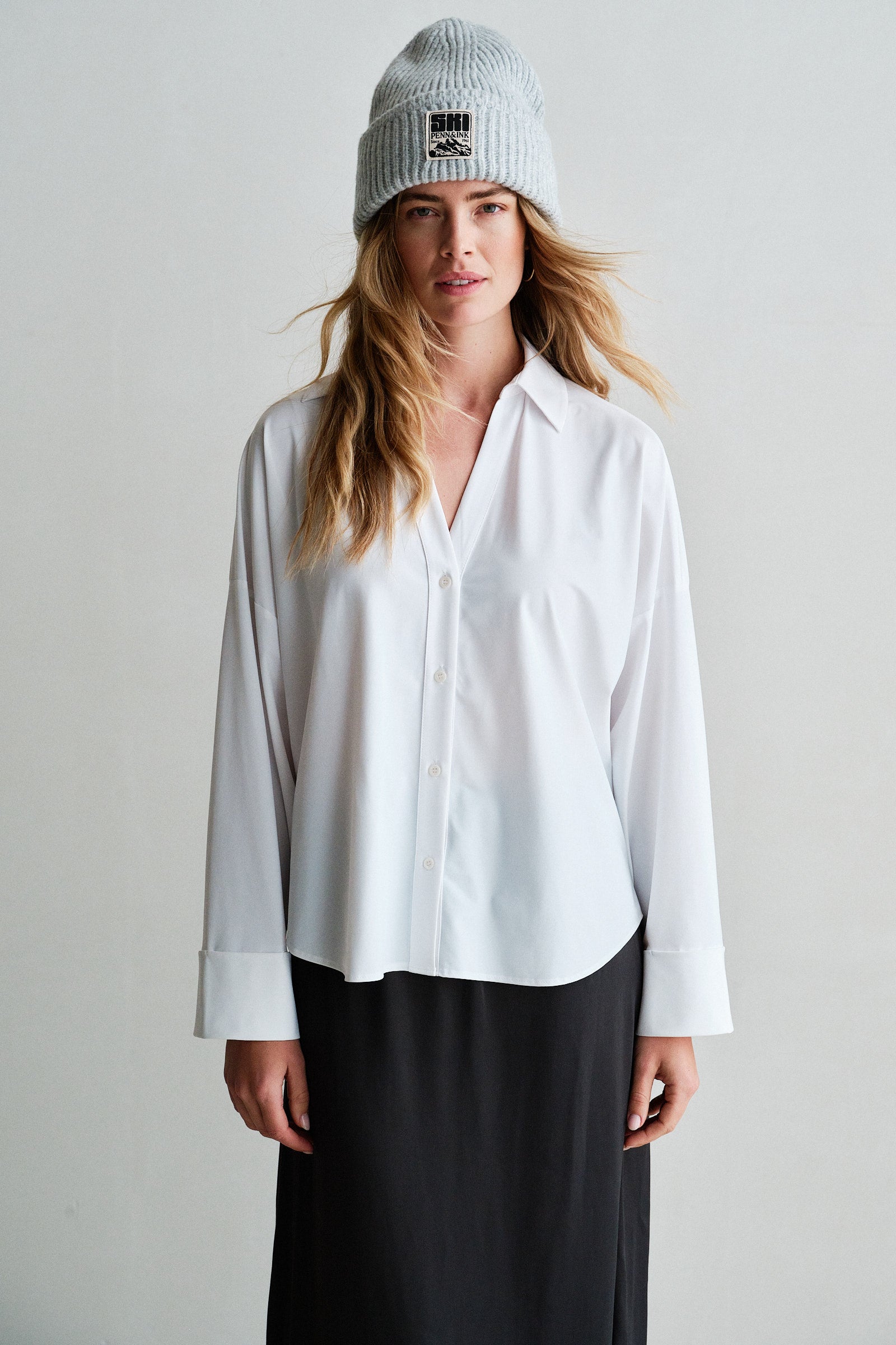 BLOUSE (W26N1769) WHITE