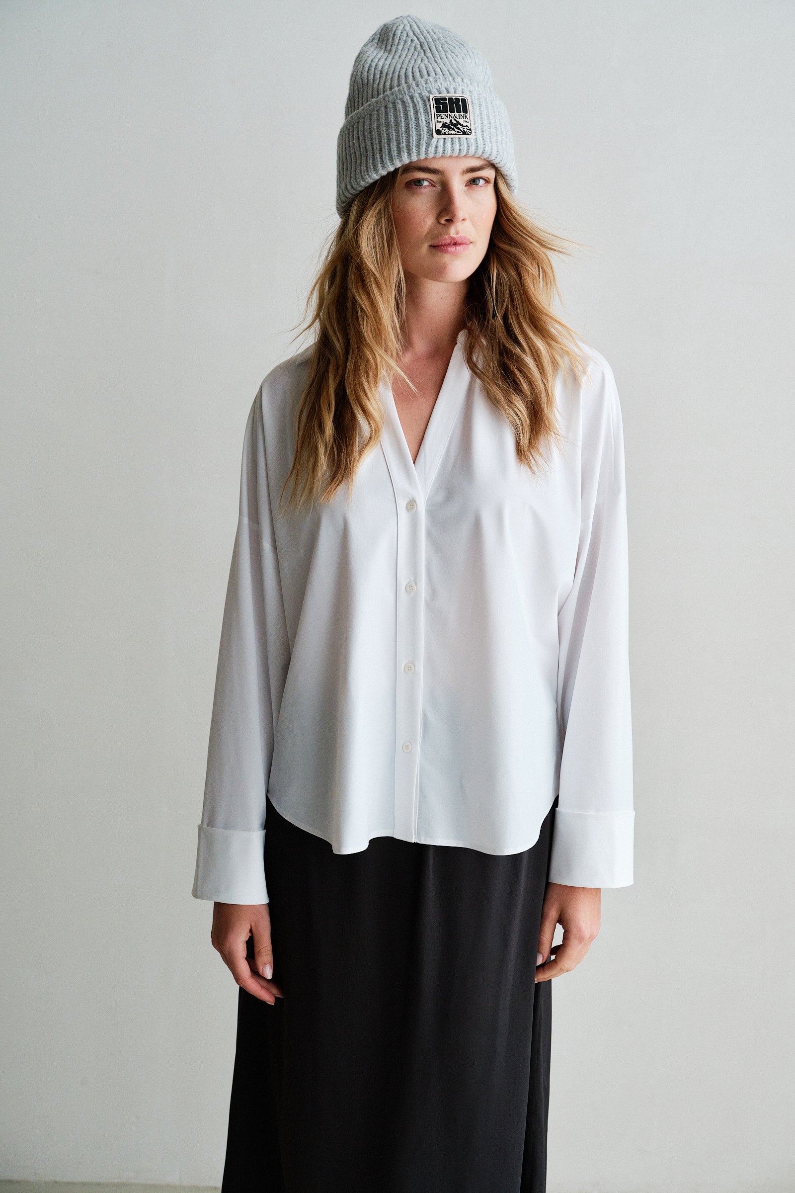 BLOUSE (W26N1769) WHITE