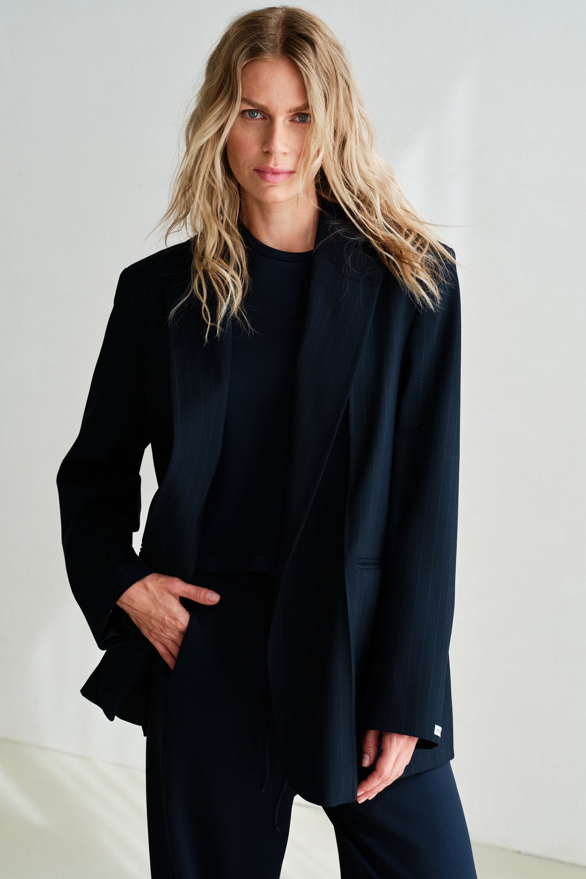 BLAZER (W26N1781LTD) NAVY STRIPE