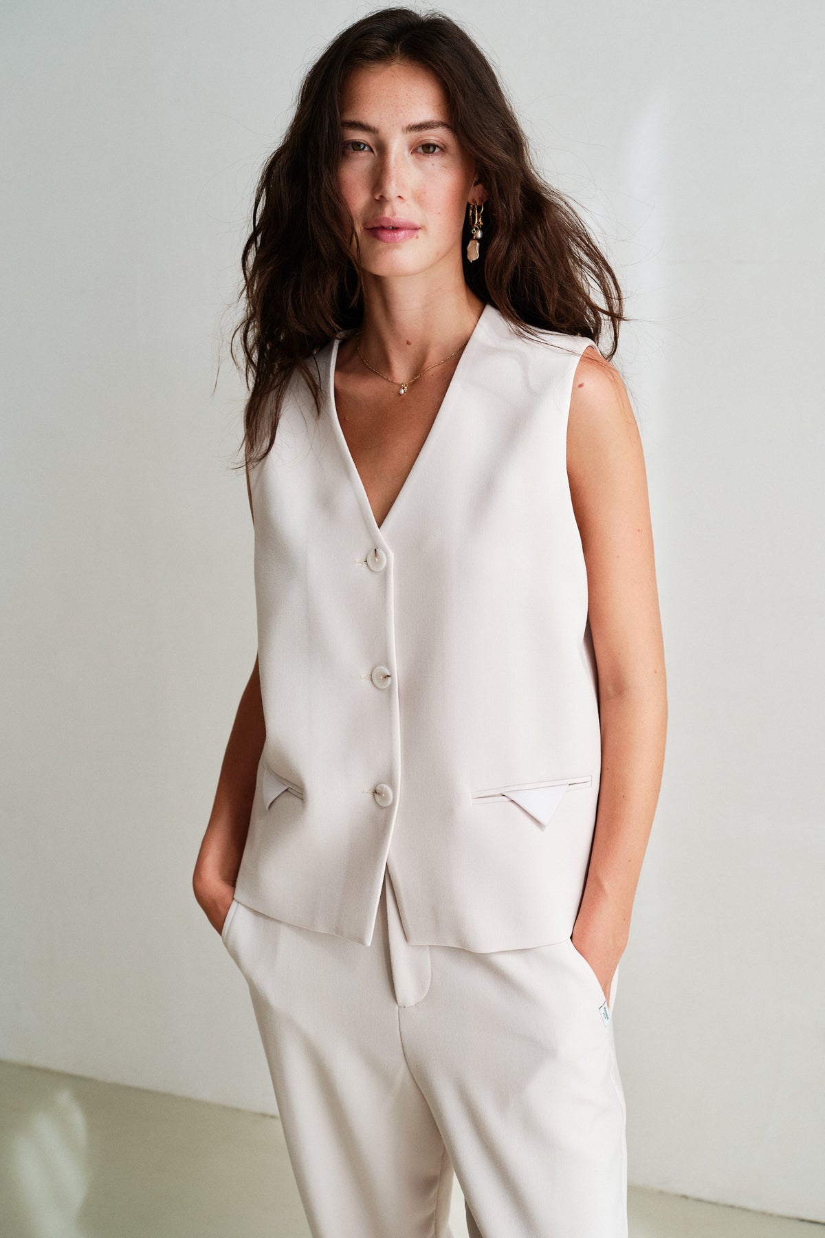 WAISTCOAT (W26N1788LTD) VANILLA