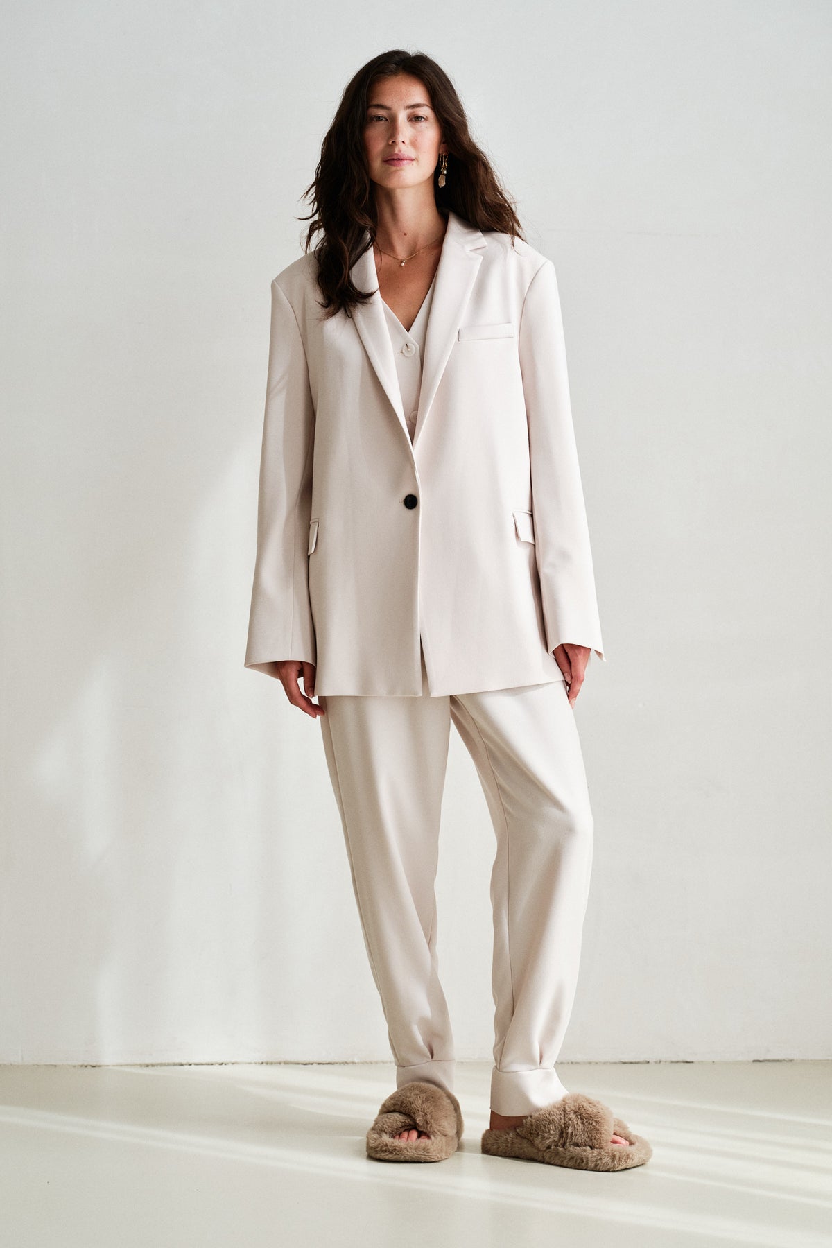 TROUSERS (W26N1789LTD) VANILLA