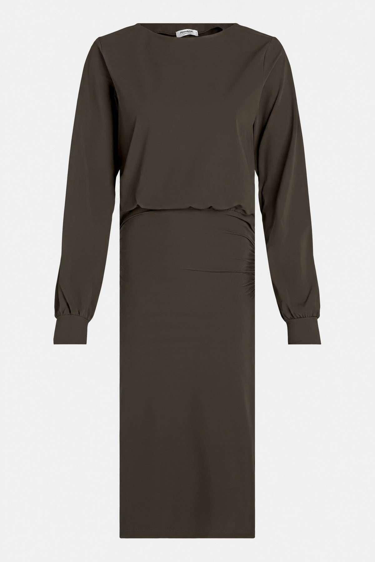 DRESS (W26N1815) TABAC