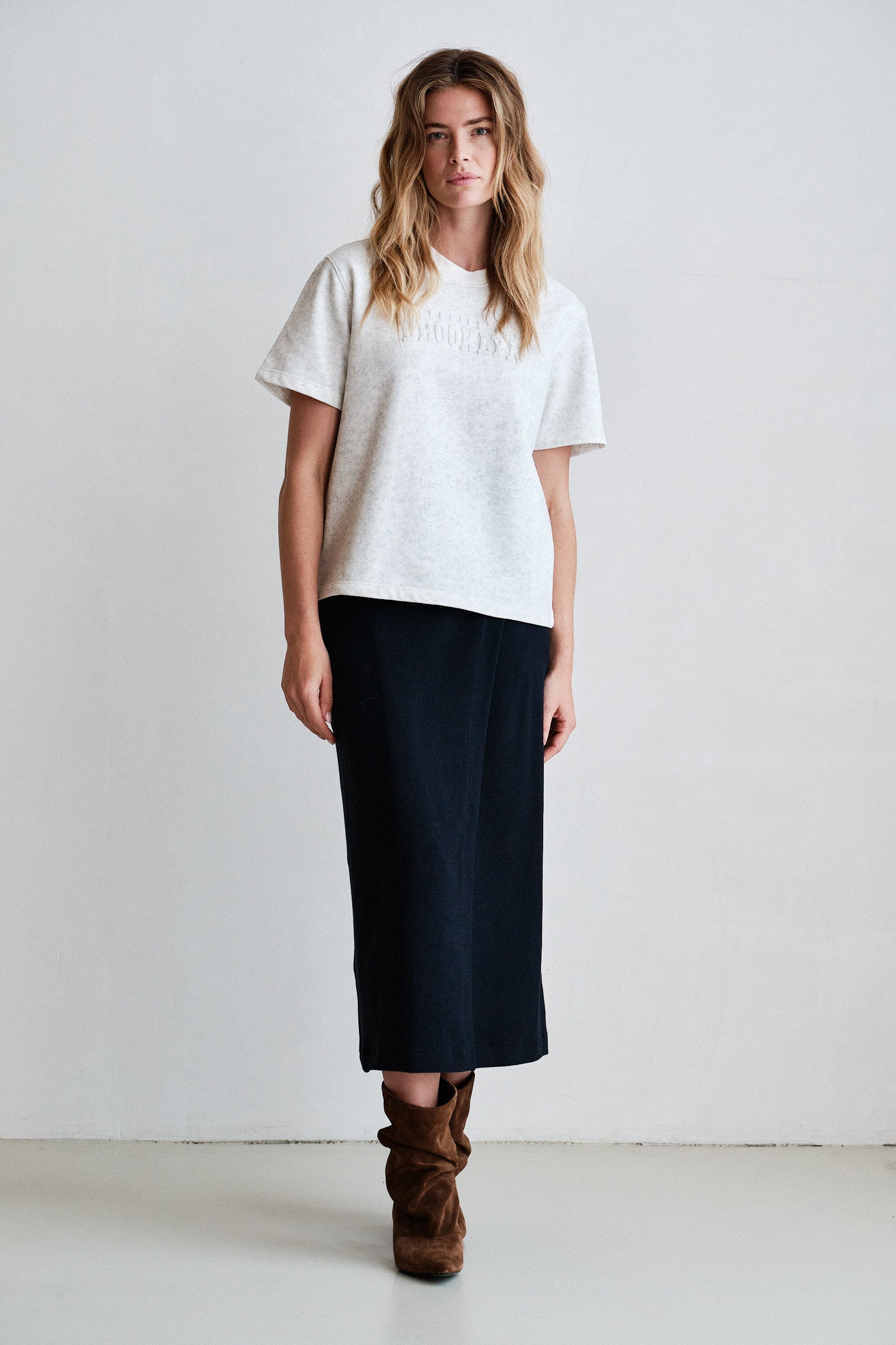 SKIRT (W26T1304) NAVY