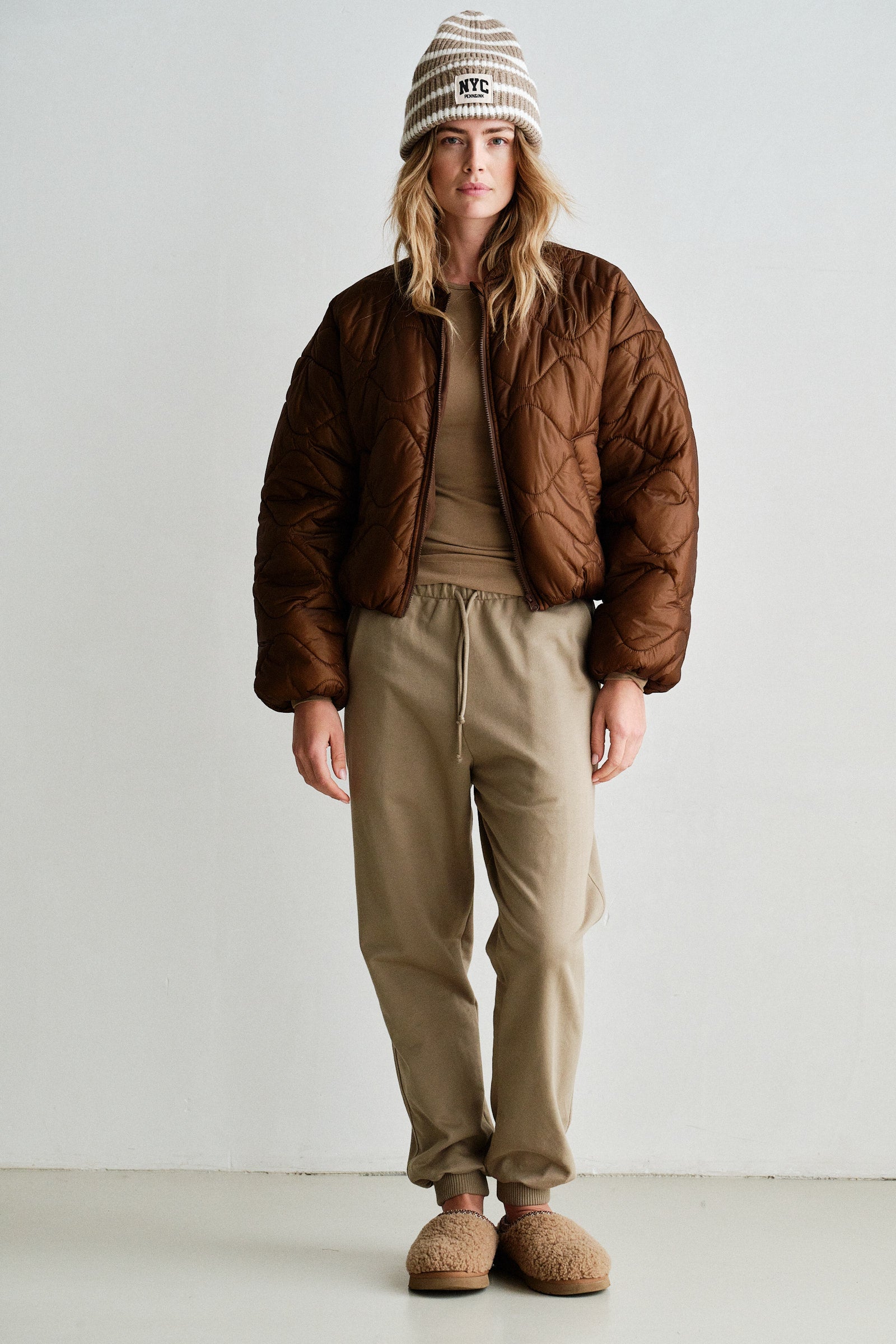 TROUSERS (W26T1312) DESSERT