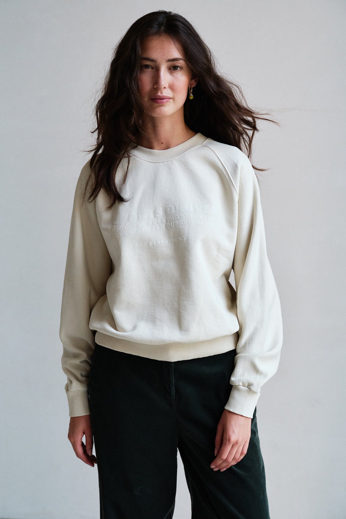 SWEATER PRINT (W26T1348LTD) JUTE
