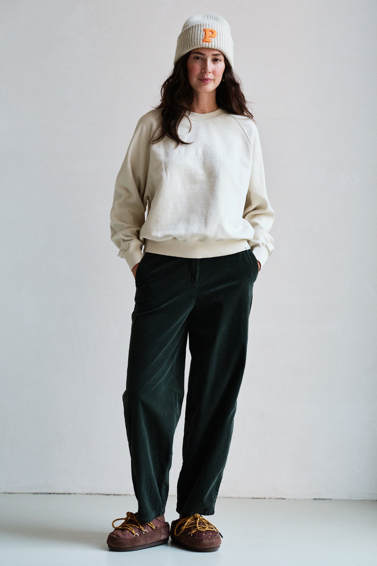 SWEATER PRINT (W26T1348LTD) JUTE