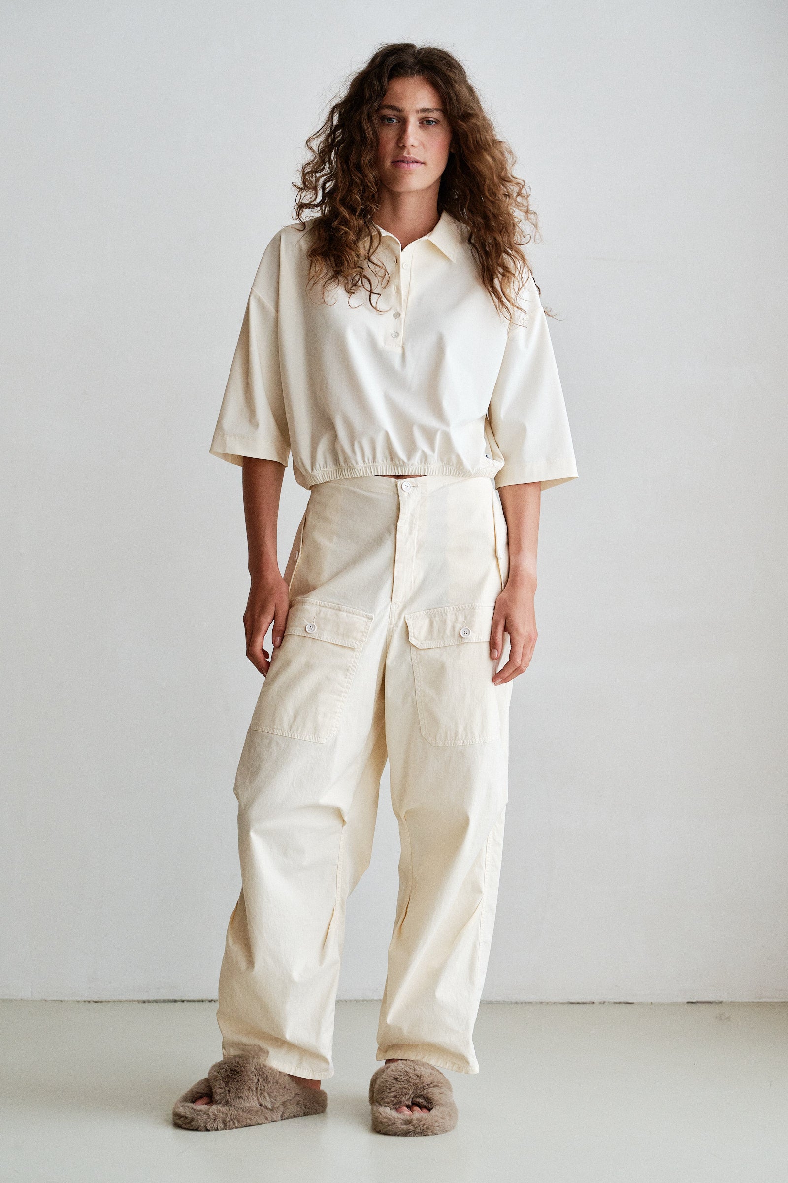 TROUSERS (W26Z895) ECRU