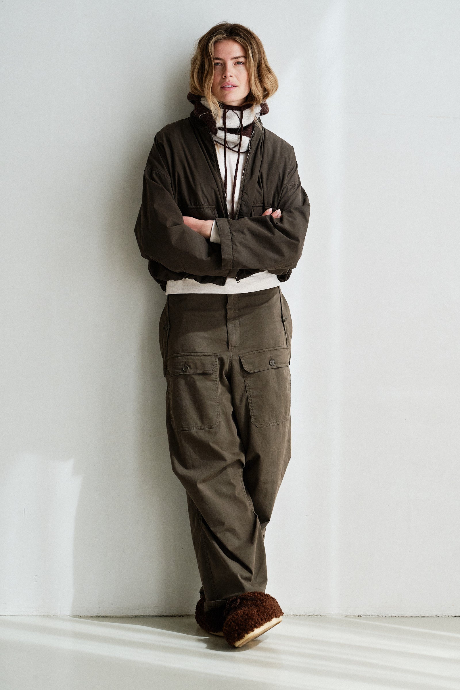 JACKET (W26Z896) TABAC