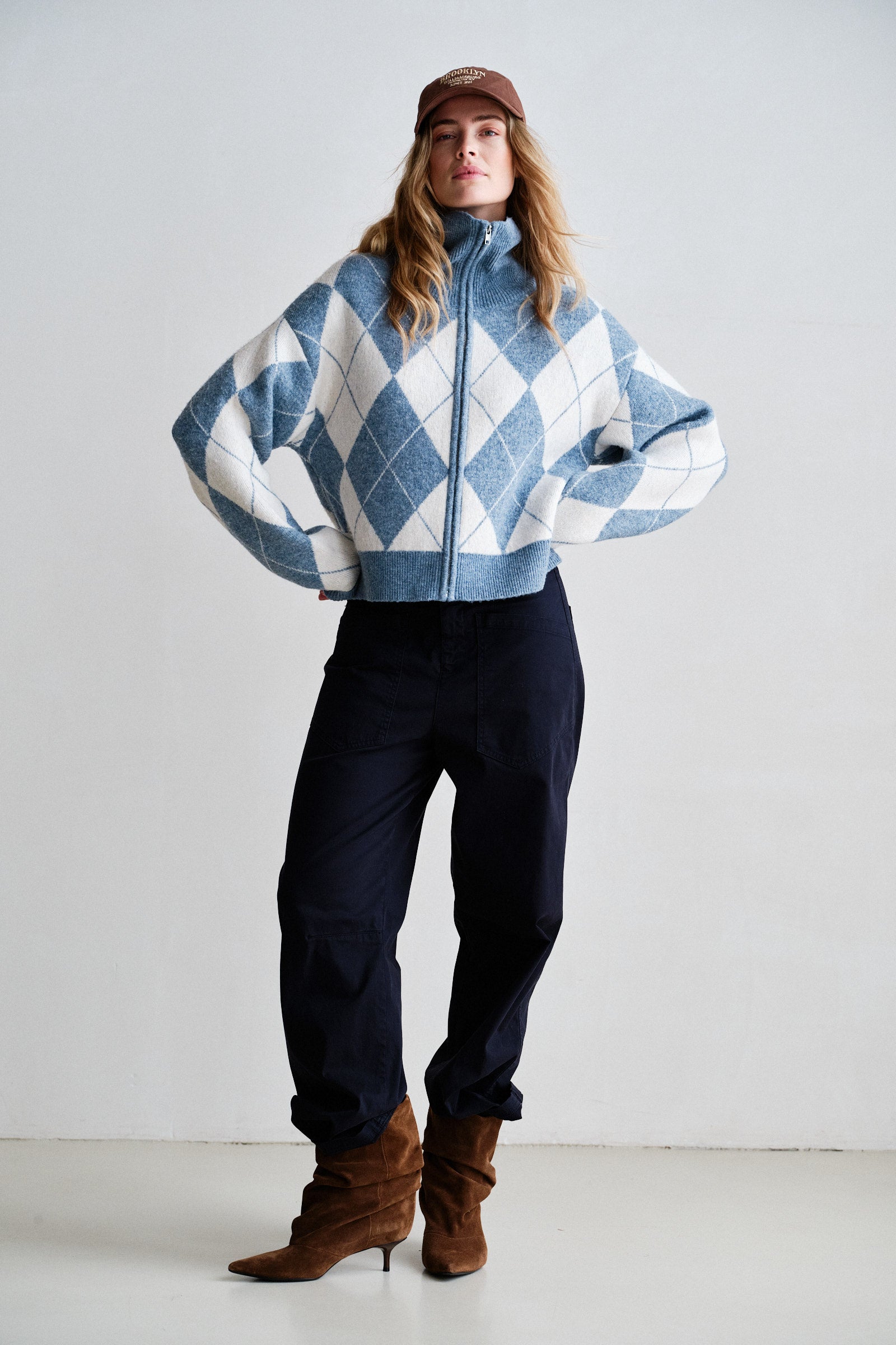 TROUSERS (W26Z902) NAVY