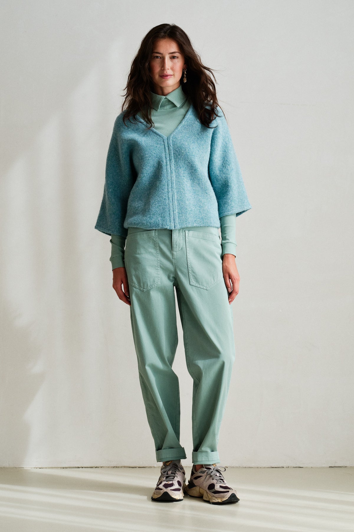 TROUSERS (W26Z923LTD) BLUE SURF