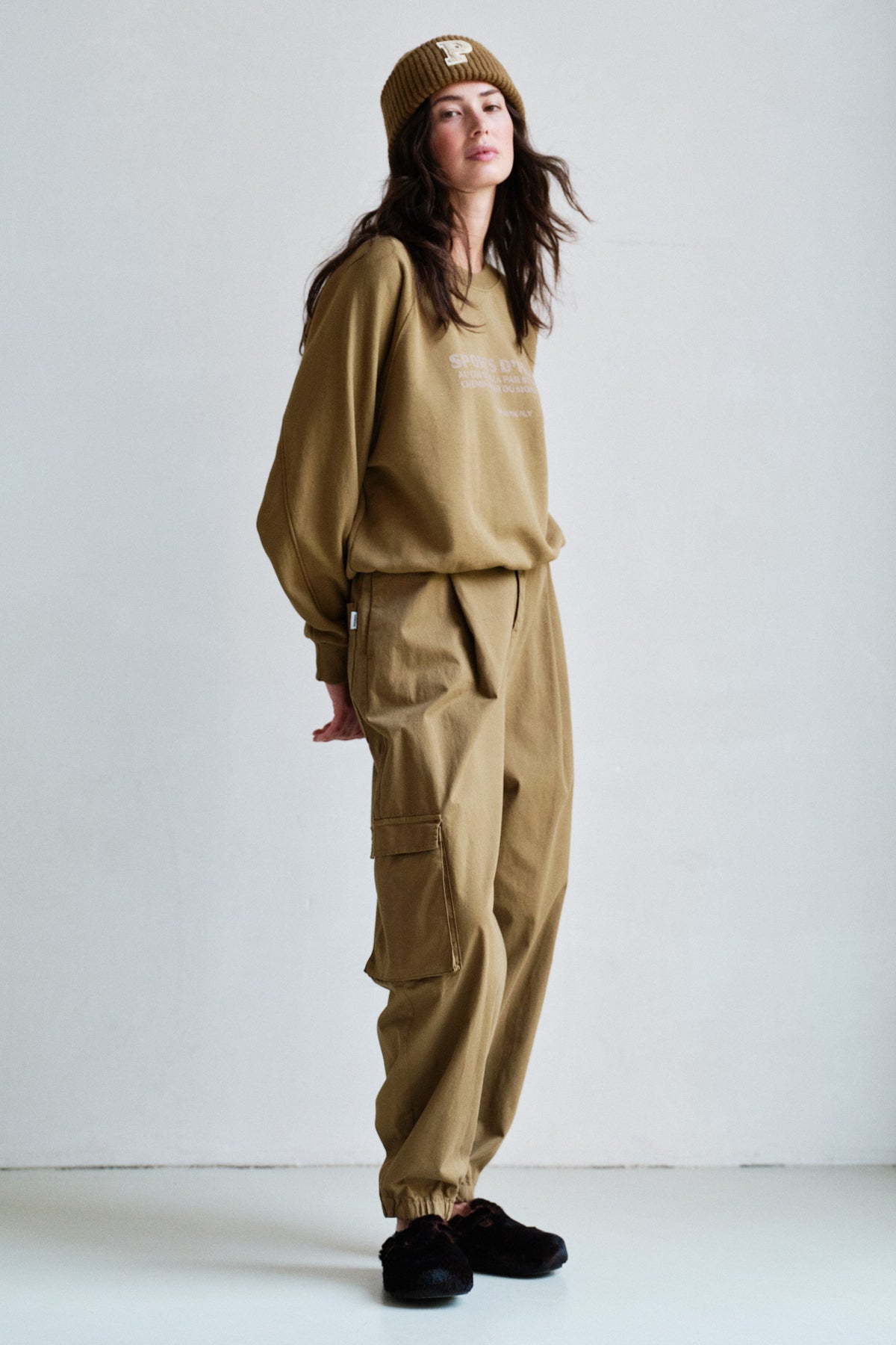 TROUSERS (W26Z929LTD) BUTTERNUT