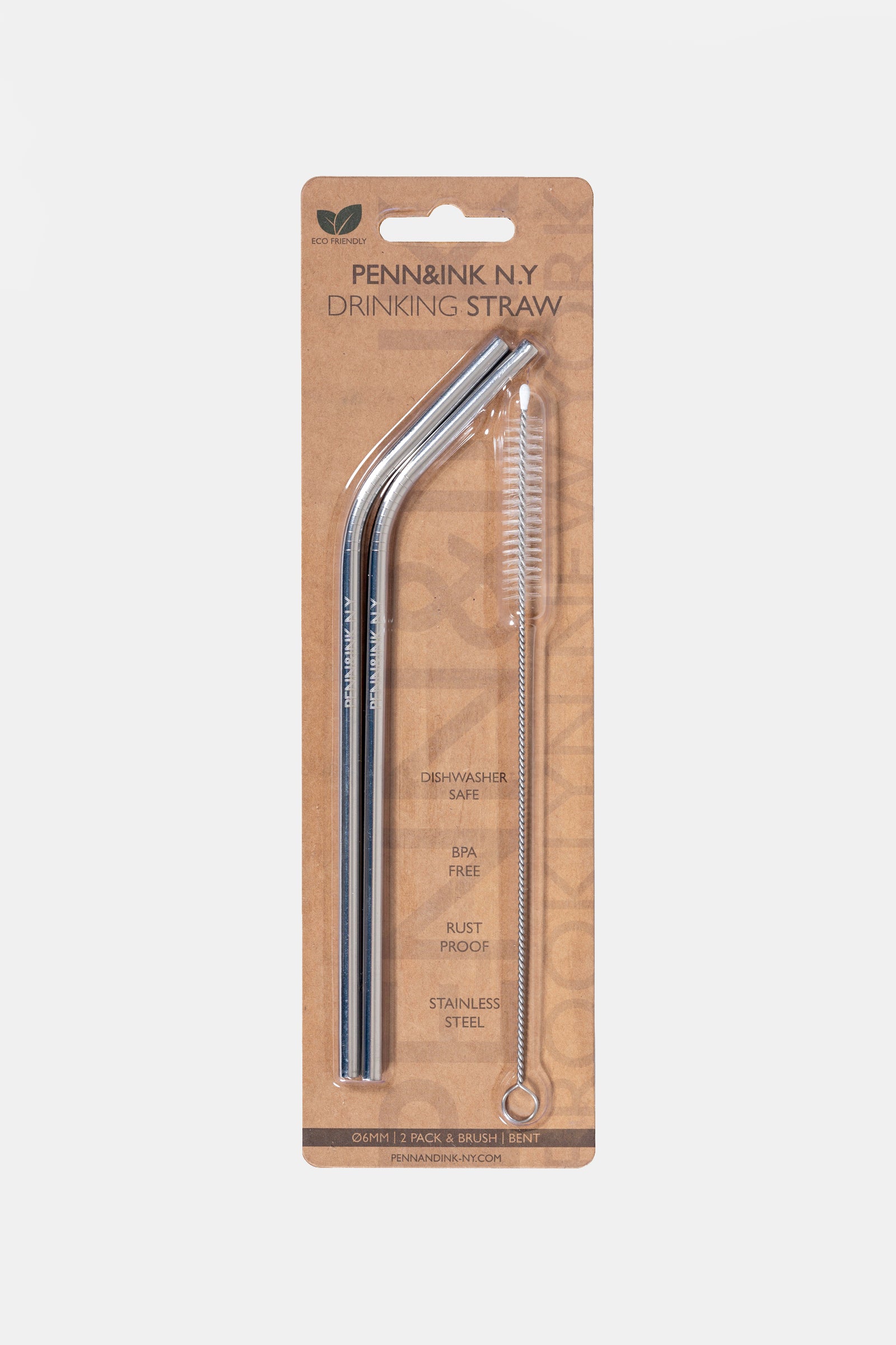 STAINLESS STEEL STRAWS (21CM)