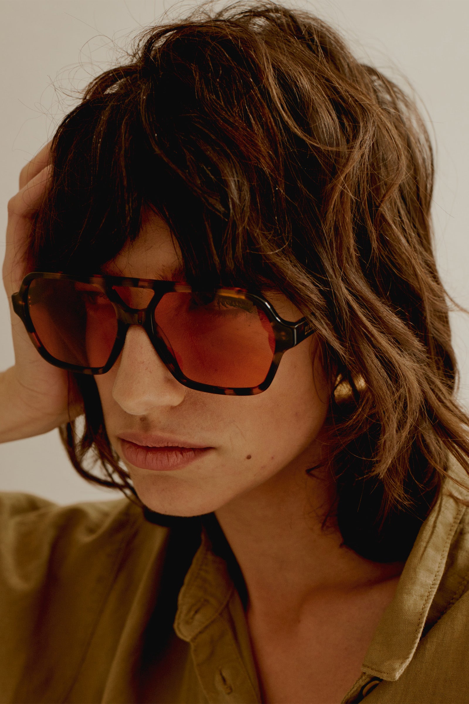 CAMPAIGN 1: SUNGLASSES P&I 8056 | CARAMEL - BROWN