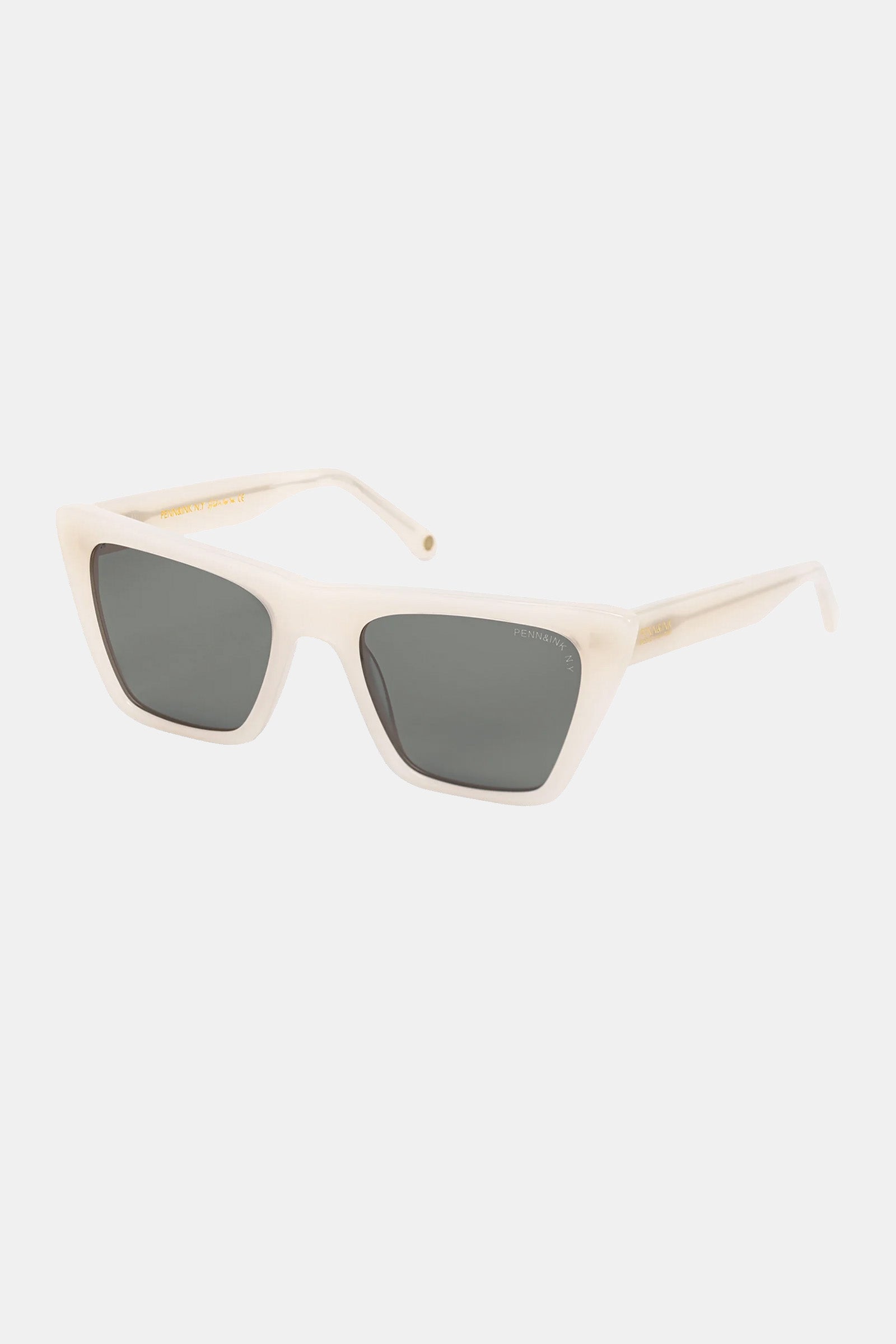 SUNGLASSES P&I 8064 | CHAMPAGNE WHITE