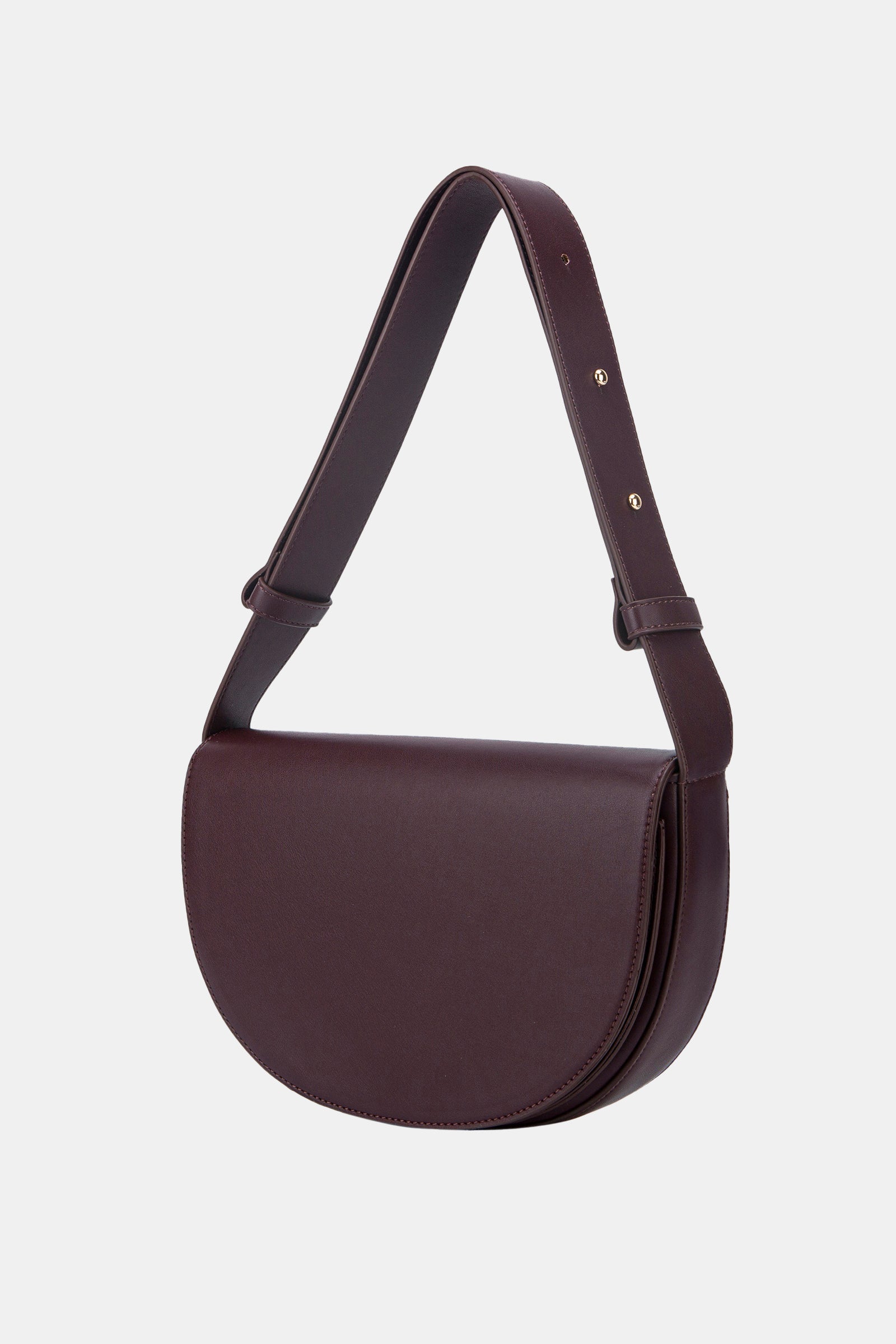 HVISK SHOULDER BAG (CLIFF SOFT STRUCTURE) DEEP PURPLE