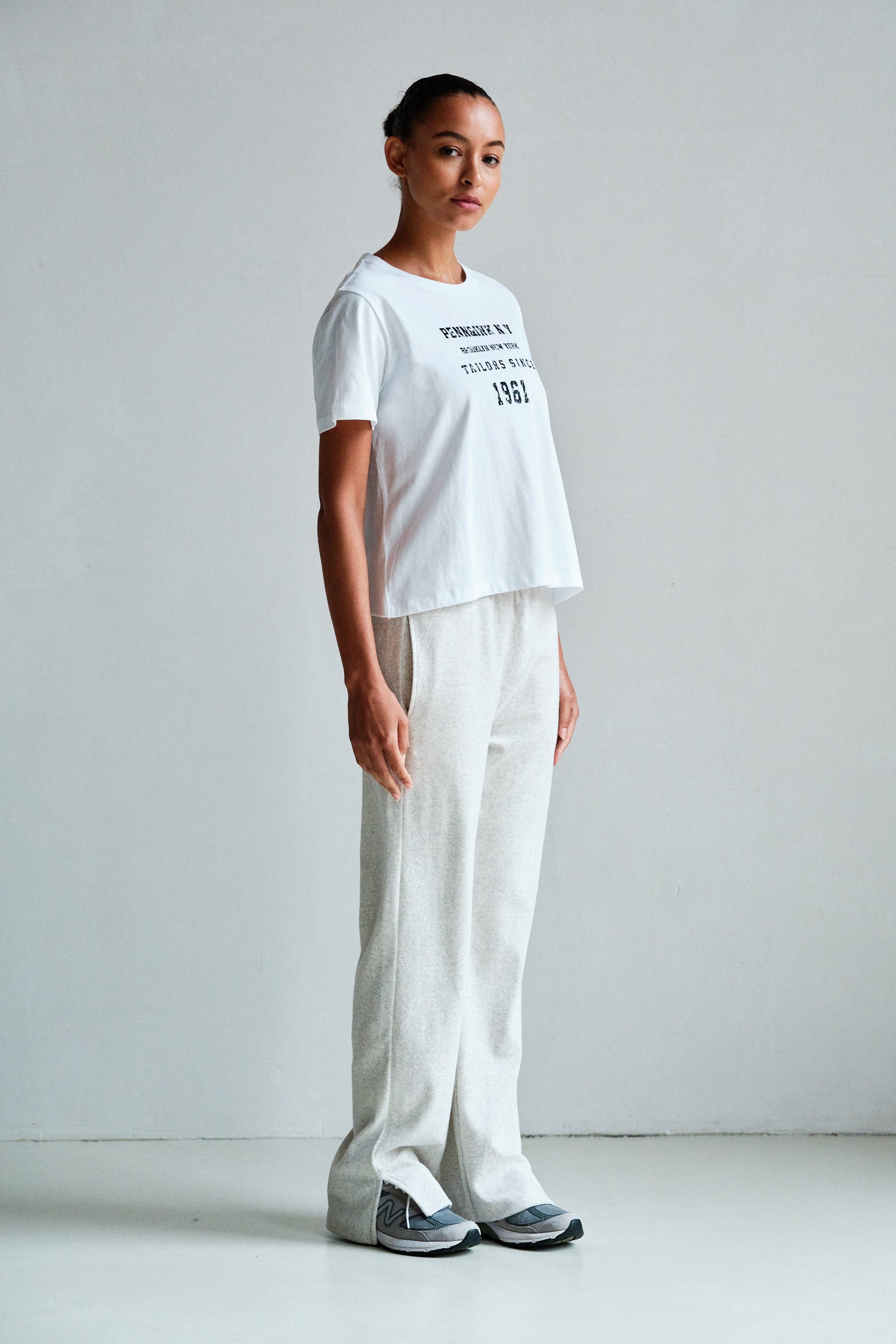 T-SHIRT (S26T1286LTD) WHITE - BLACK