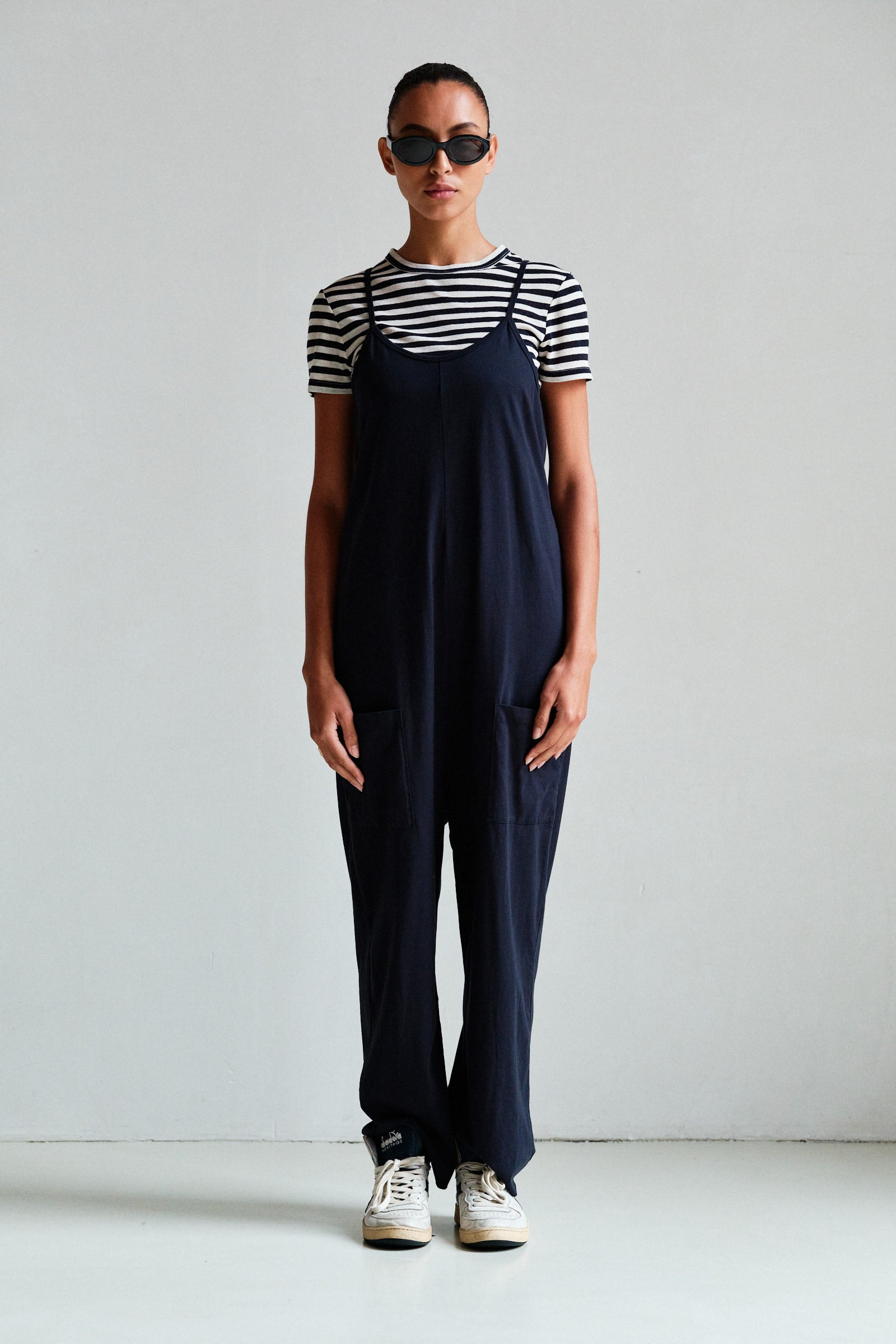 Jumpsuit (S26F1876LTD) Navy | Penn&Ink