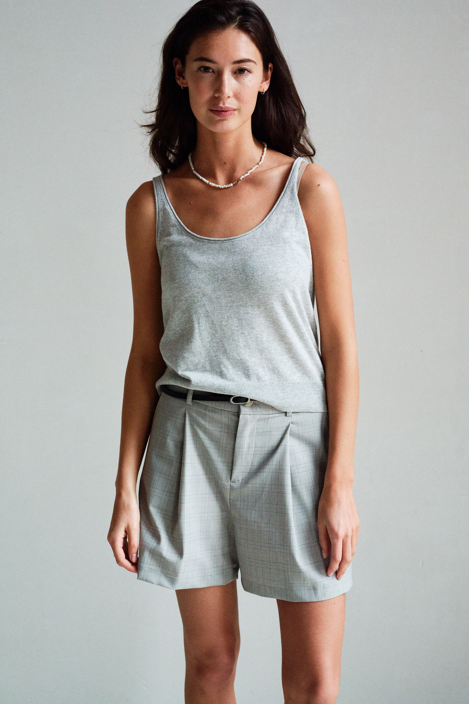 Top (S26B416LTD) Grey Melange | Penn&Ink