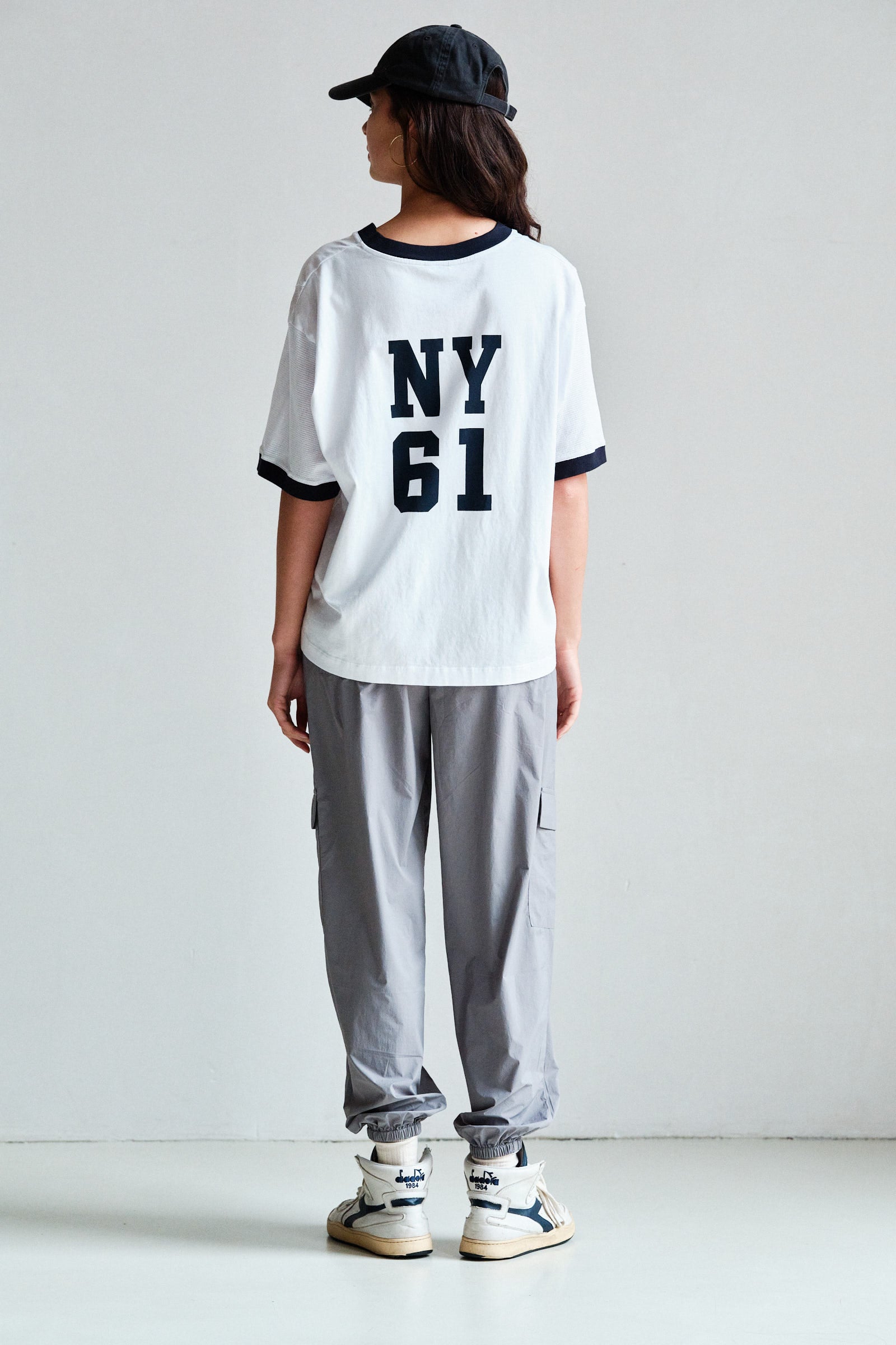 Top (S26F1885LTD) White - Navy | Penn&Ink
