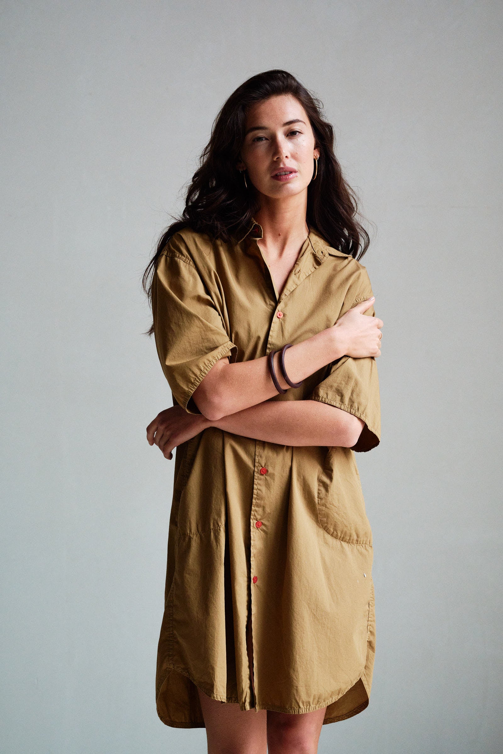DRESS (S26Z866LTD) BUTTERNUT
