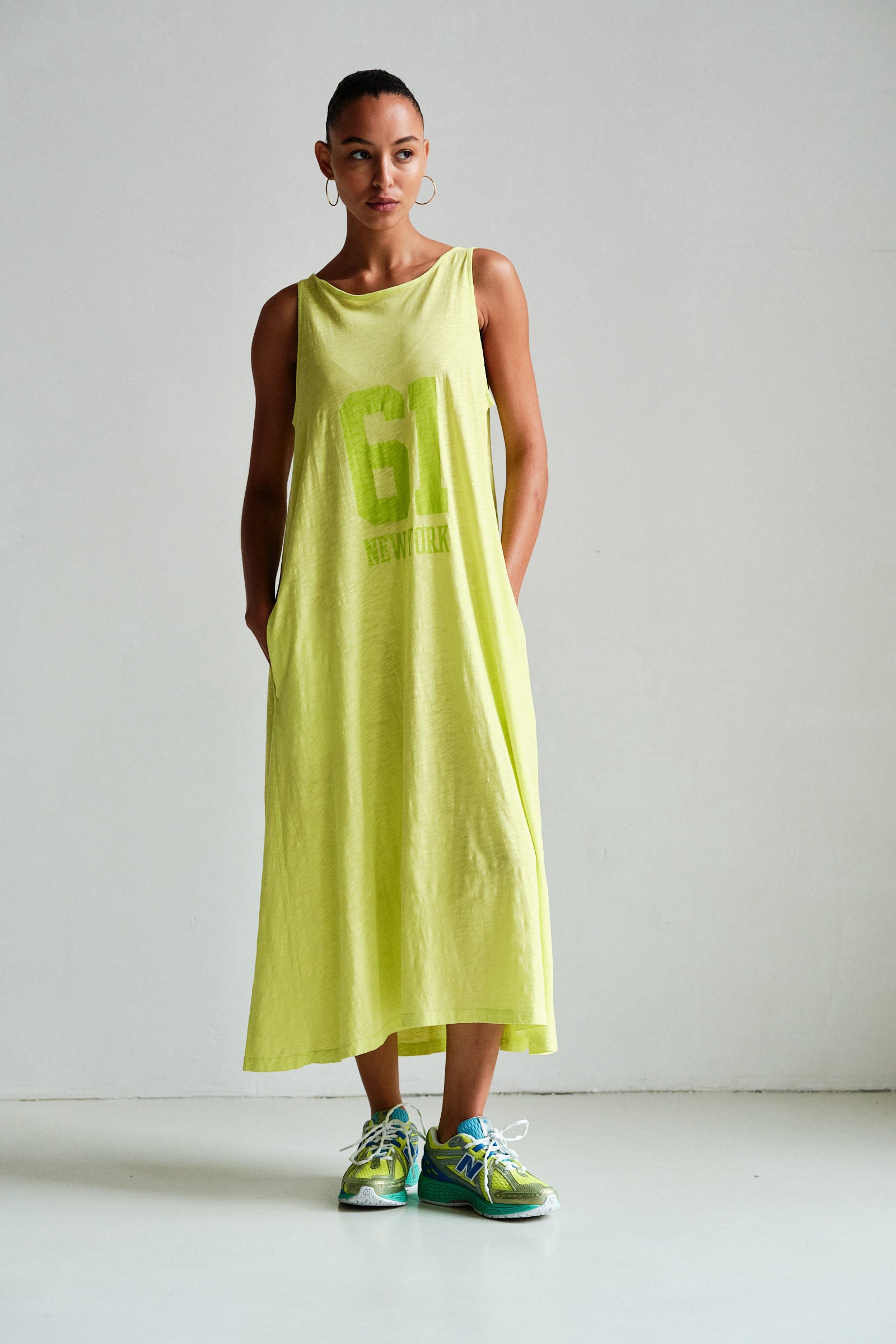 DRESS (S26T1265LTD) SUNNY LIME