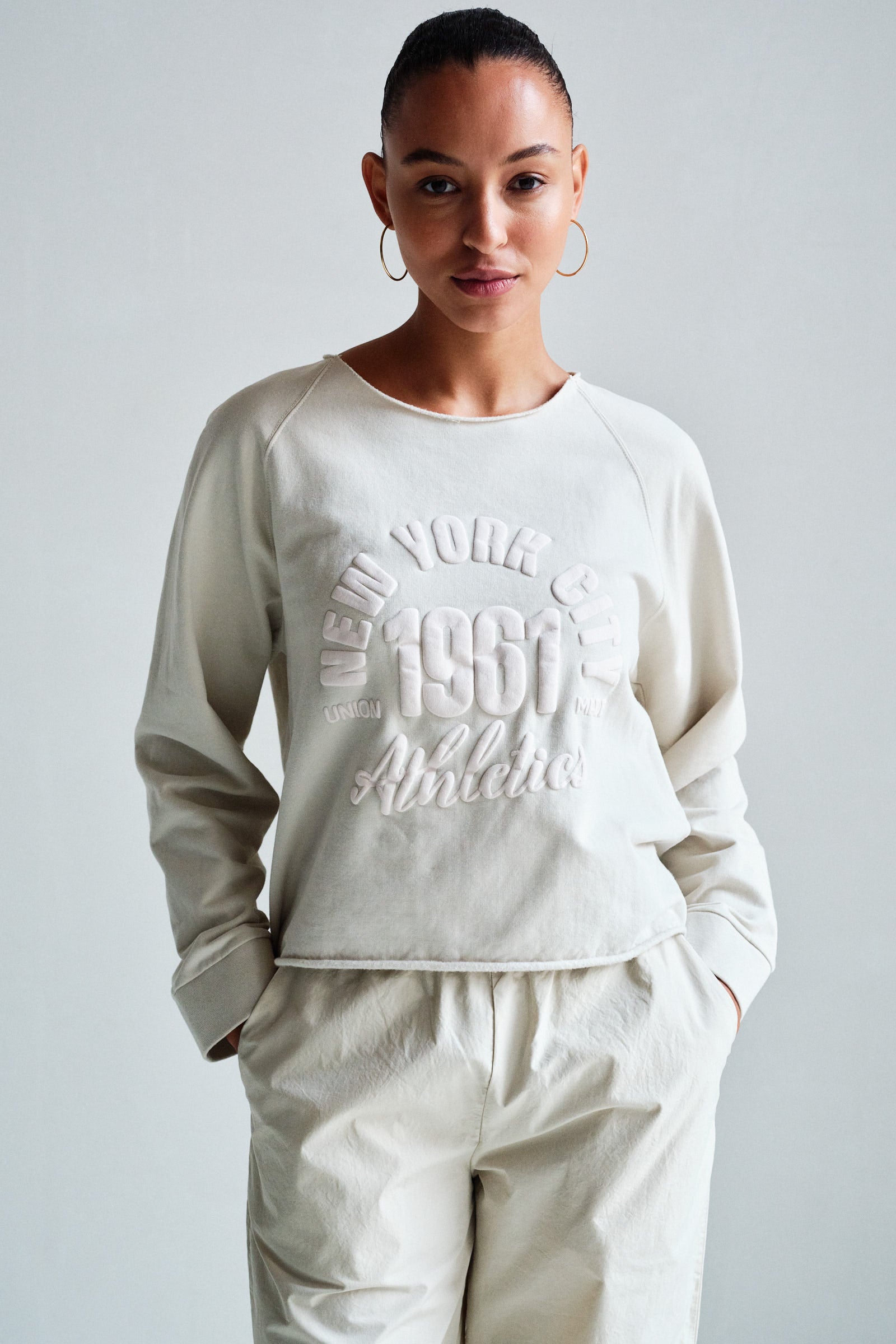 SWEATER (S26F1886LTD) JUTE - WASH