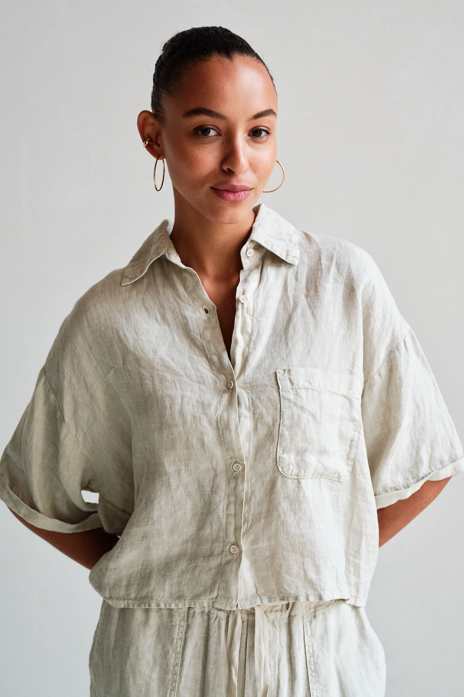 BLOUSE (S26Z884LTD) JUTE