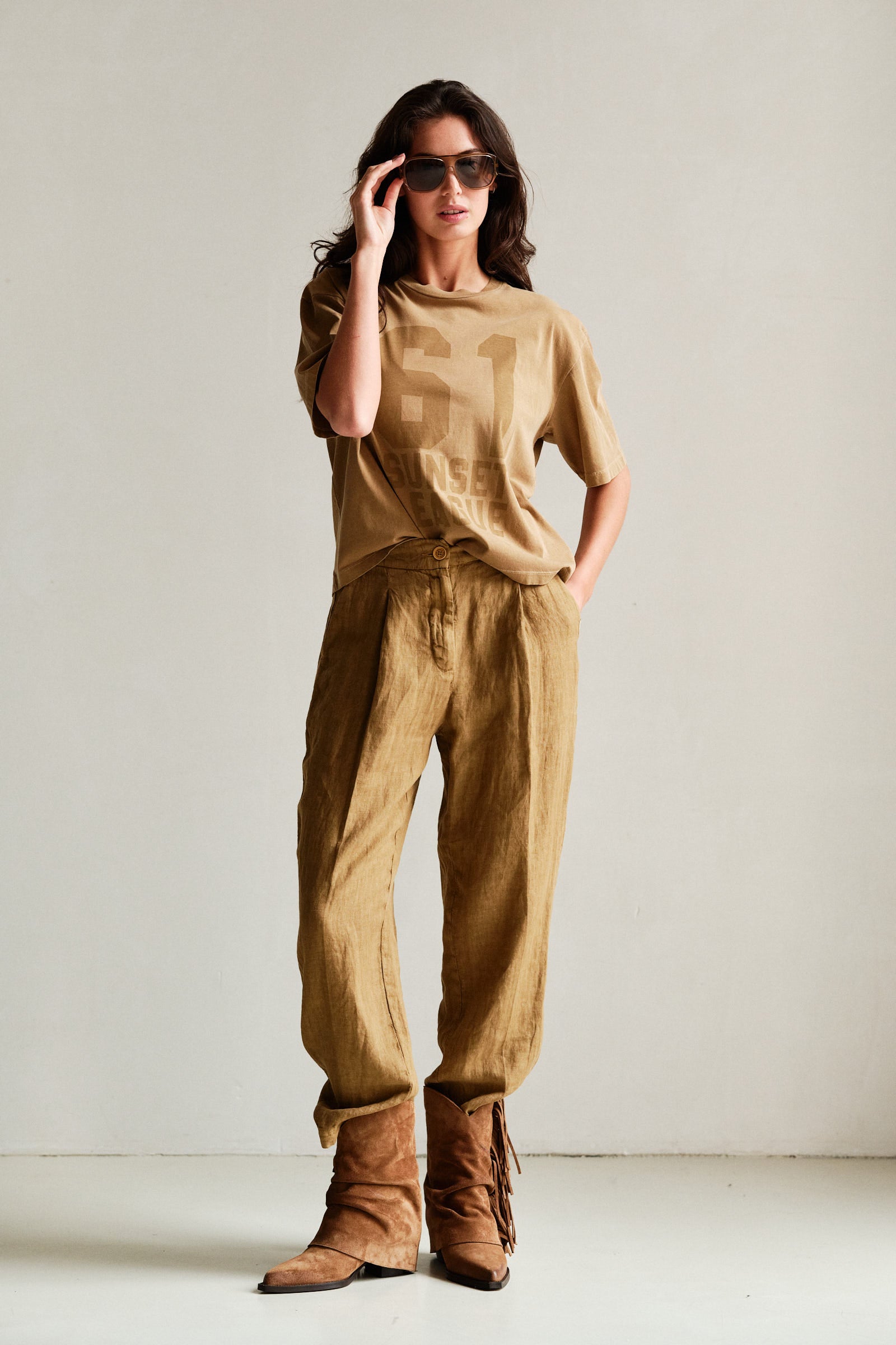 TROUSERS (S26Z877LTD) BUTTERNUT