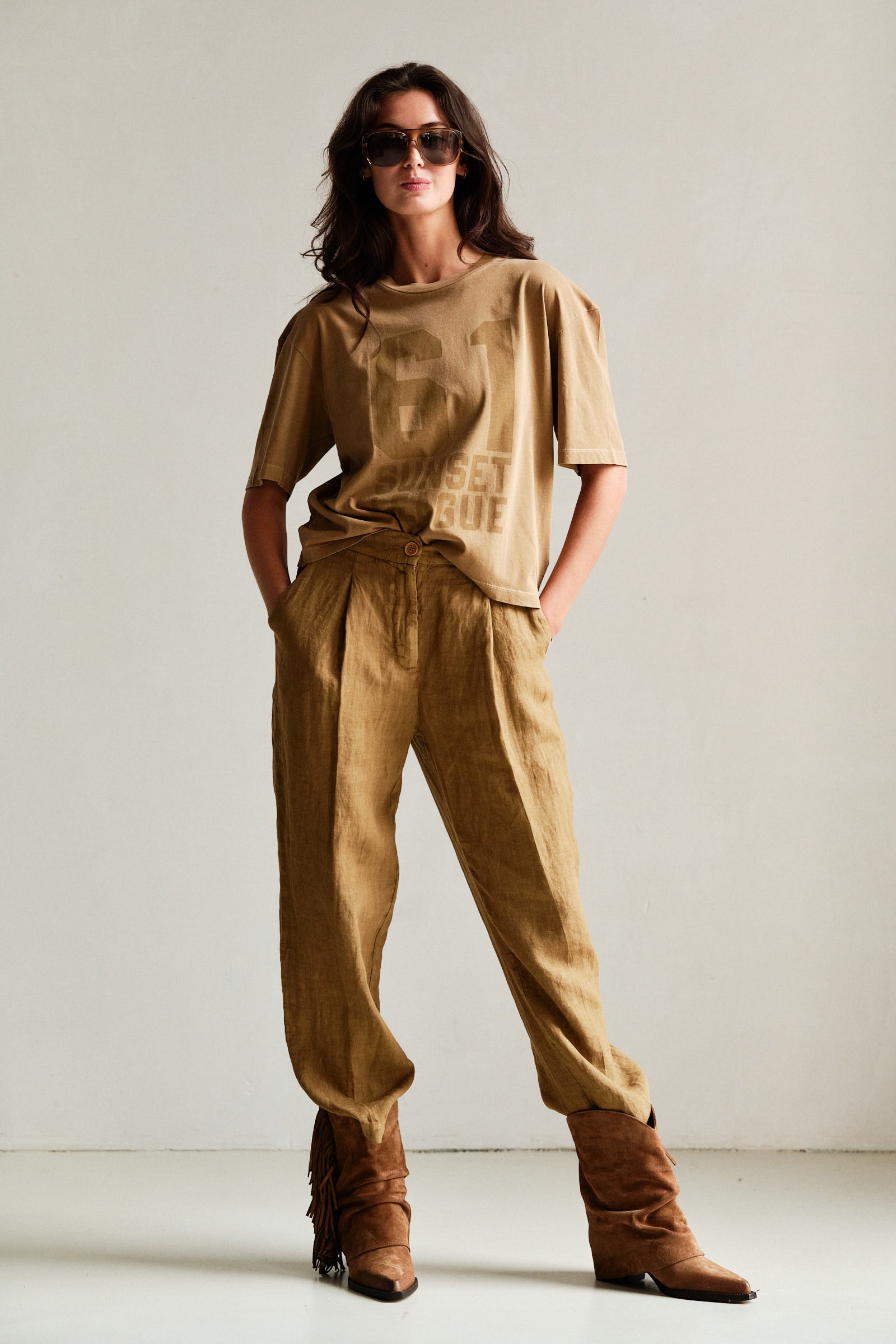 TROUSERS (S26Z877LTD) BUTTERNUT