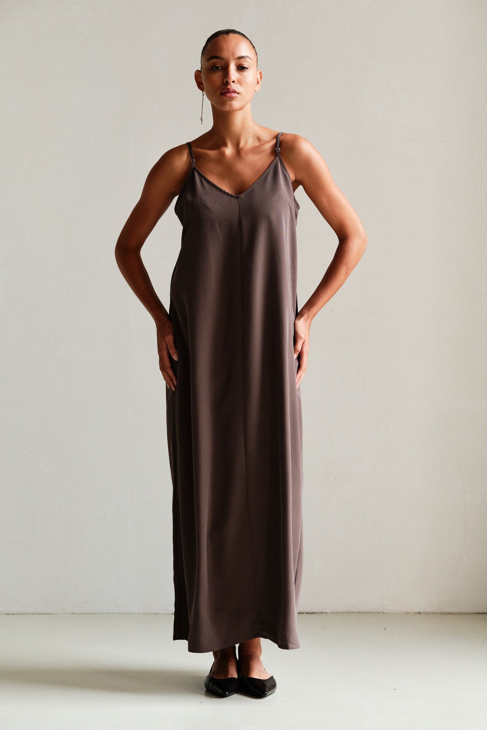 DRESS (S26F1887LTD) WOOD