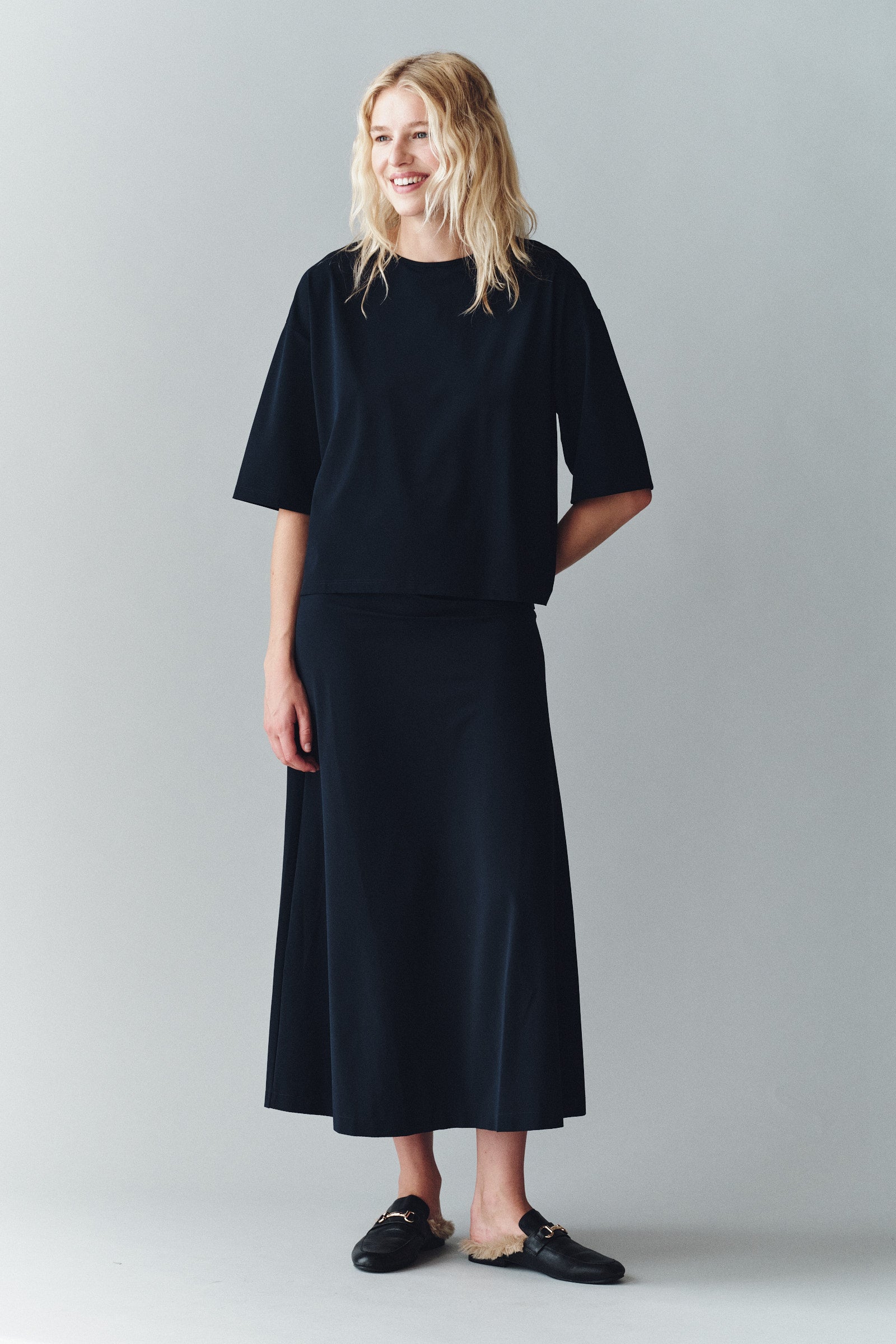 SKIRT (ANNA) NAVY