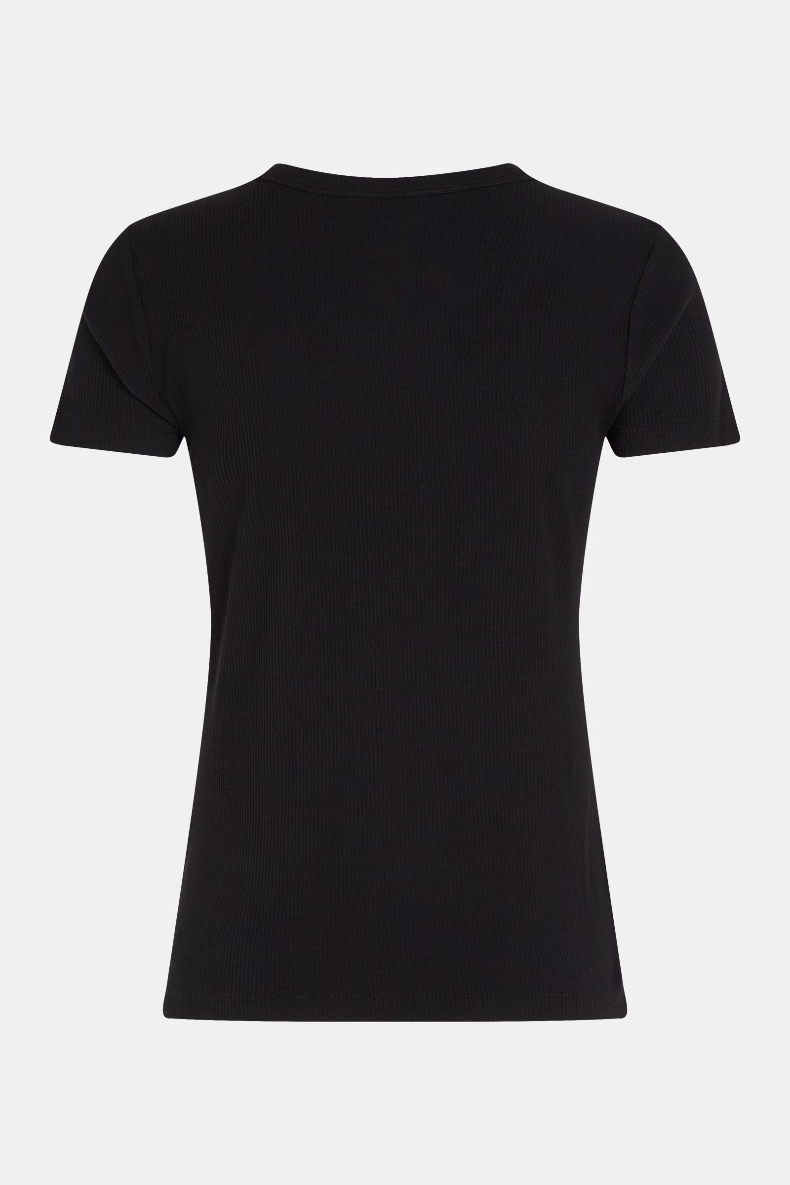 T-SHIRT UNI (BOBBI) BLACK