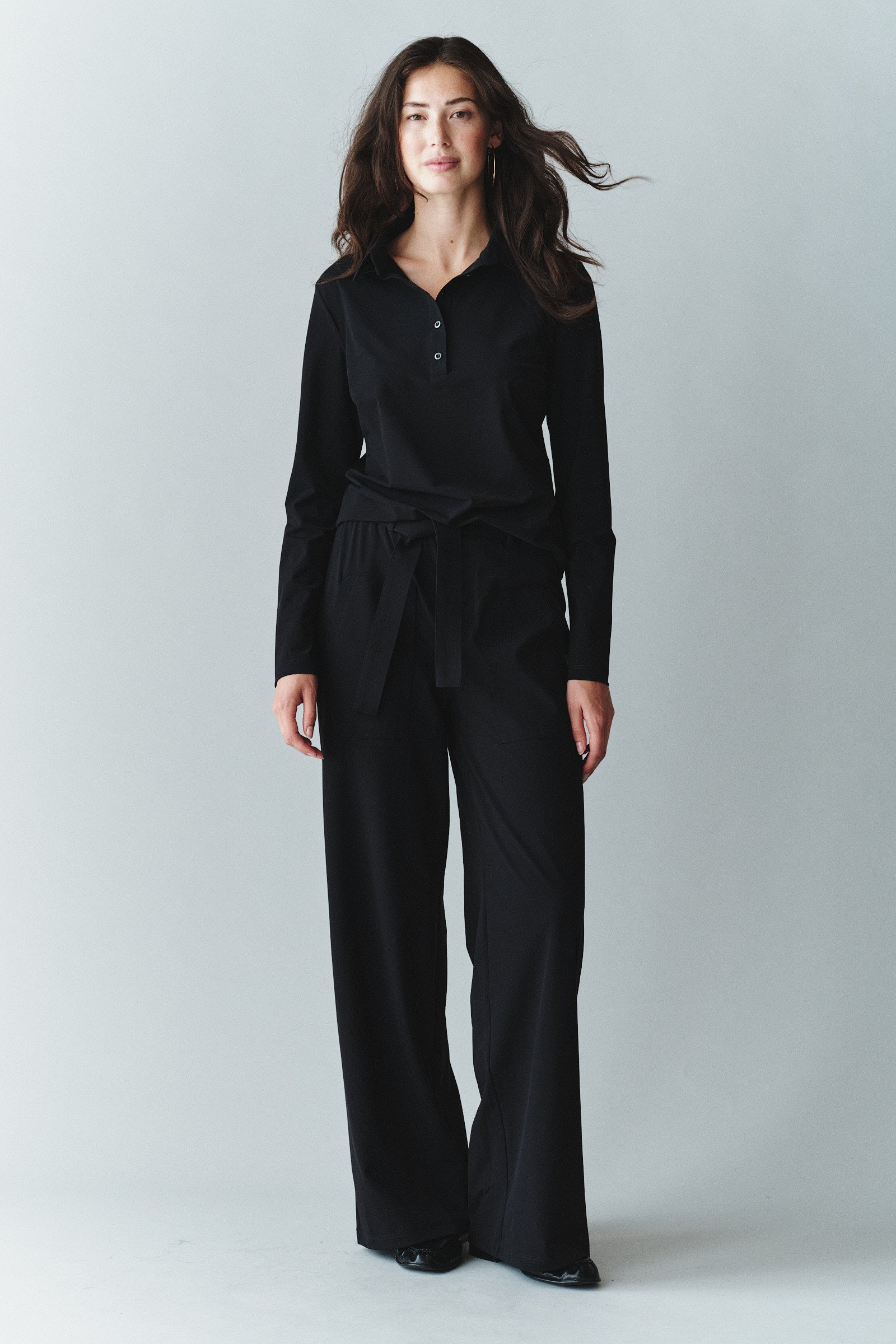 TROUSERS (BOWIE) BLACK