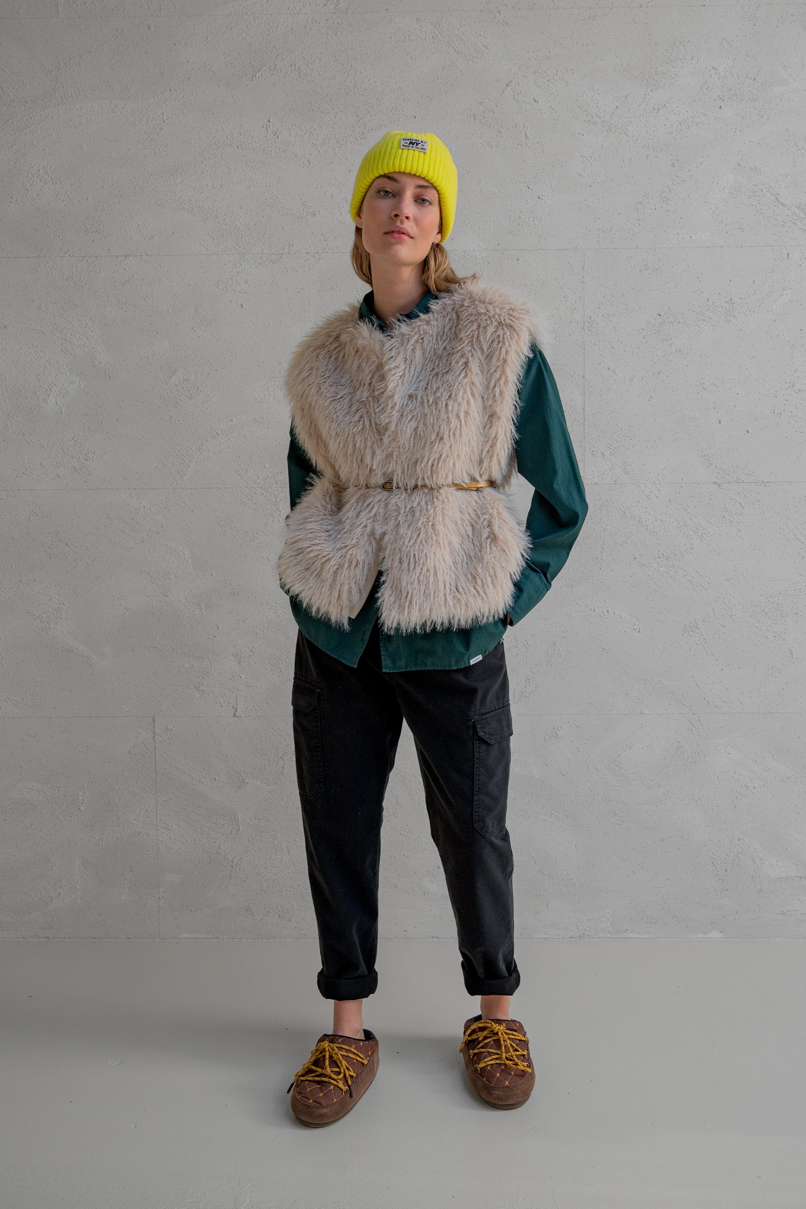 WAISTCOAT (W25C280) NATUREL