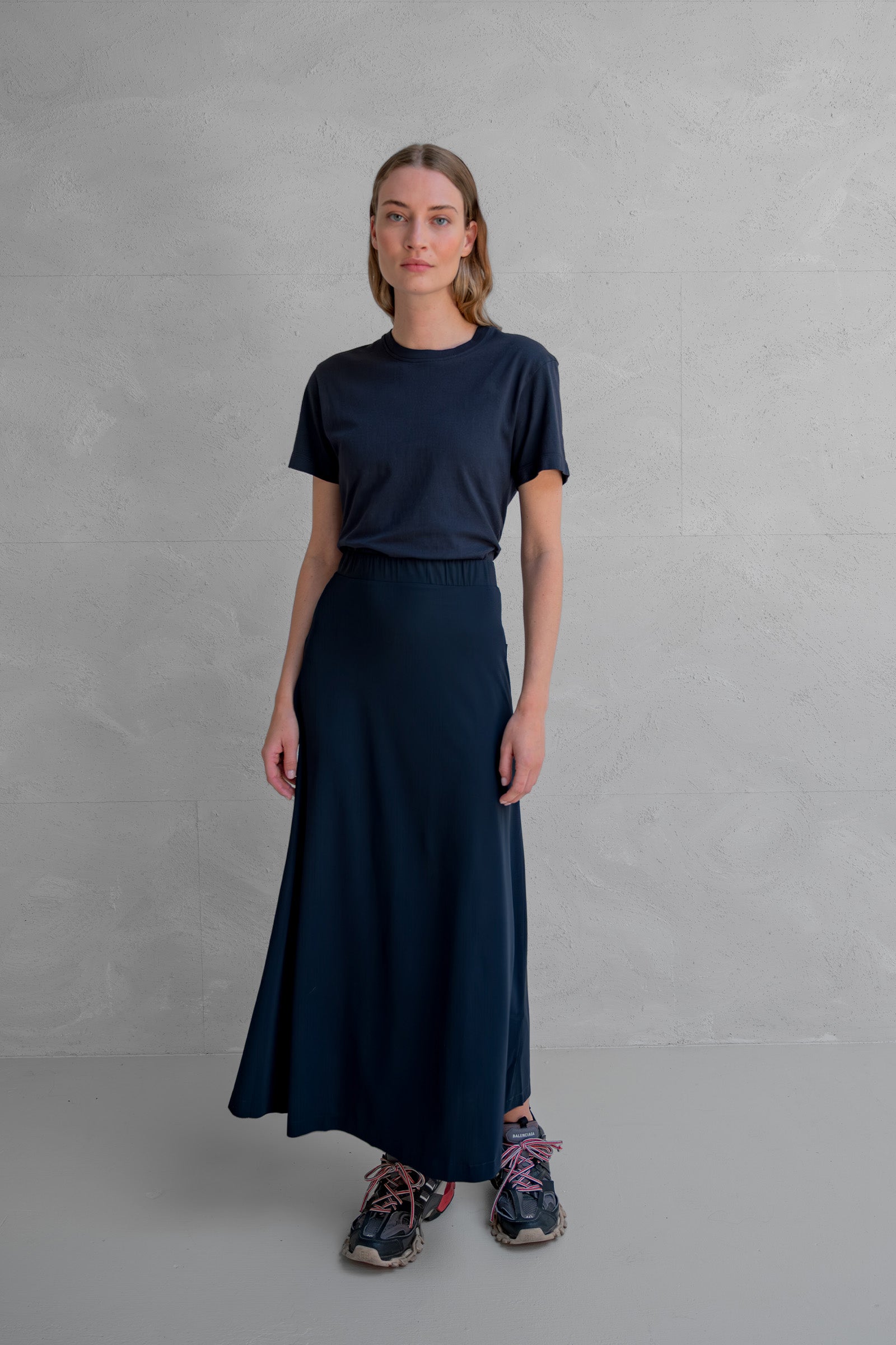 Penn&Ink Skirt (ANNA) Navy | Penn&Ink