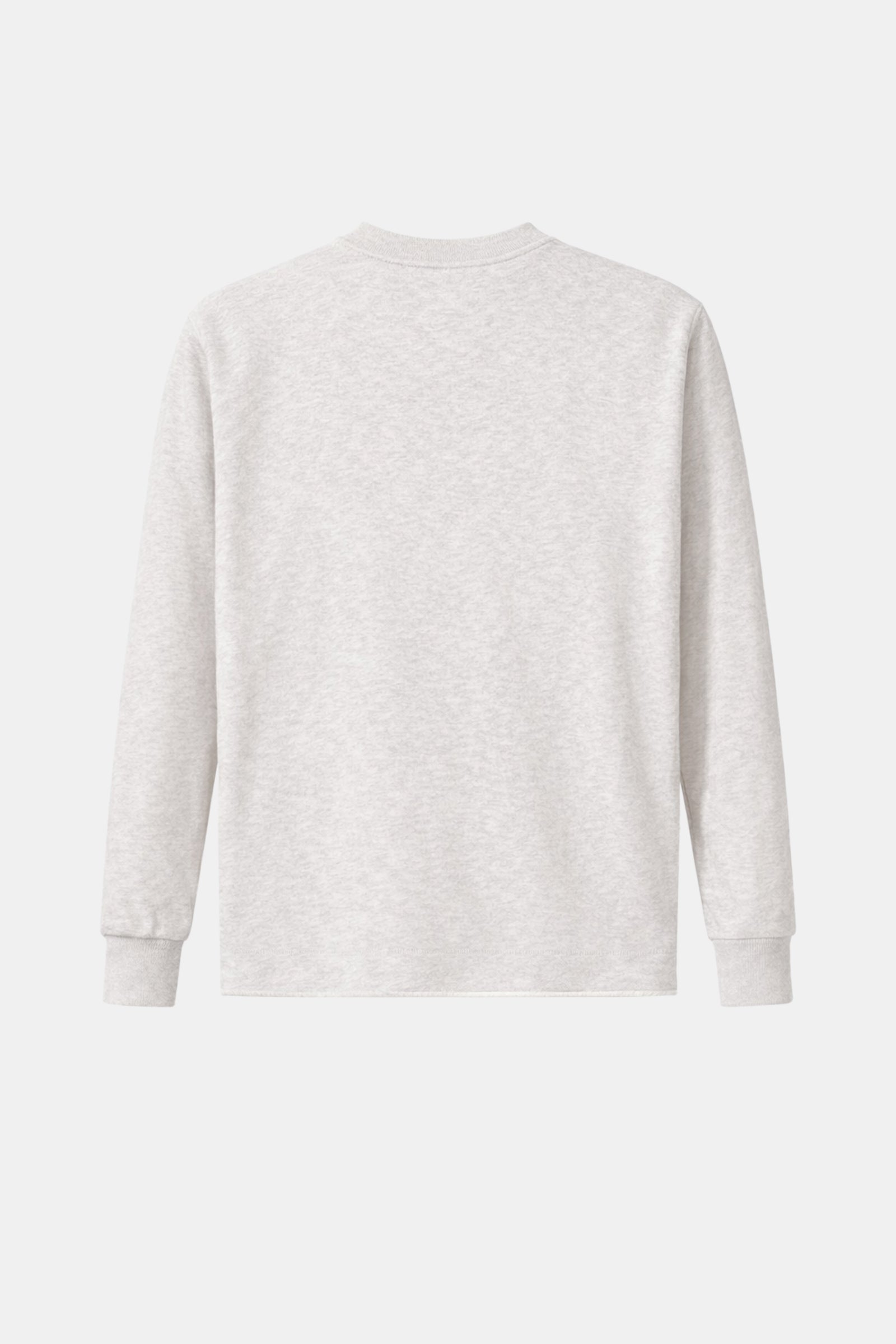 SWEATER PRINT (HAILEY) ECRU MELANGE - TOMATO