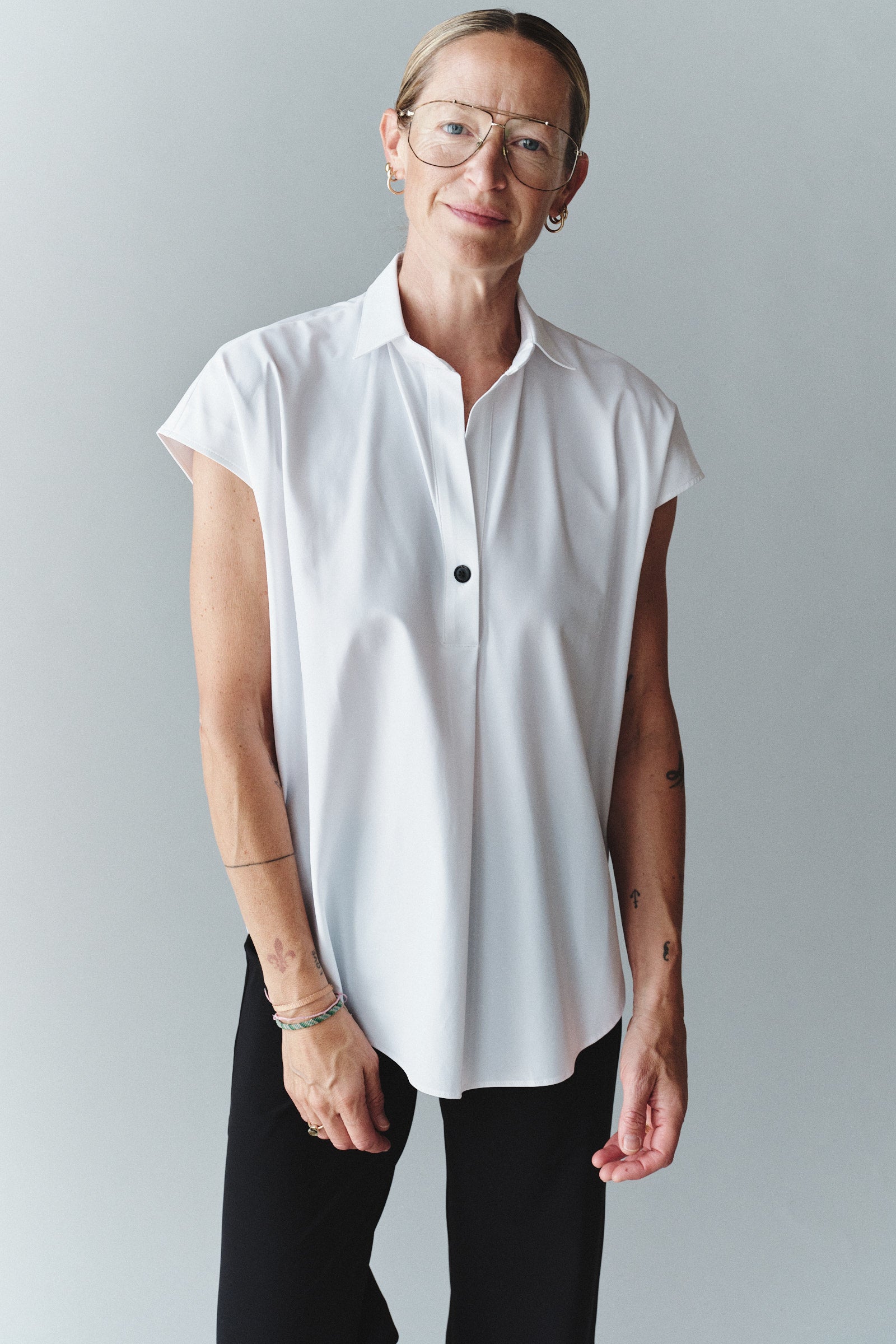 BLOUSE (LYNN) WHITE