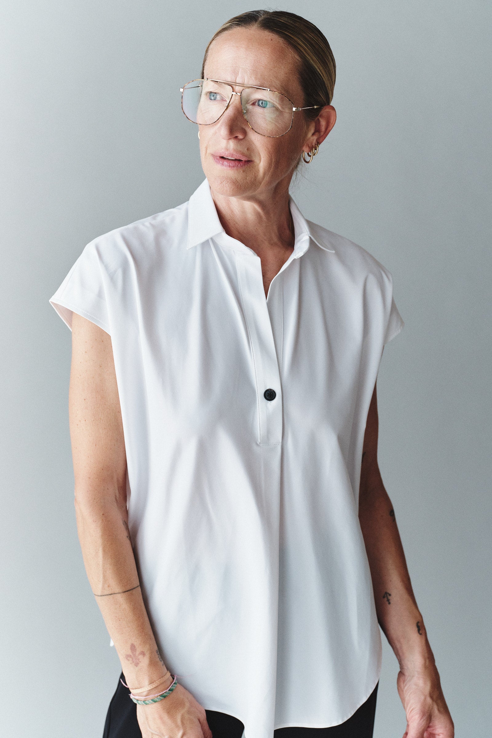 BLOUSE (LYNN) WHITE