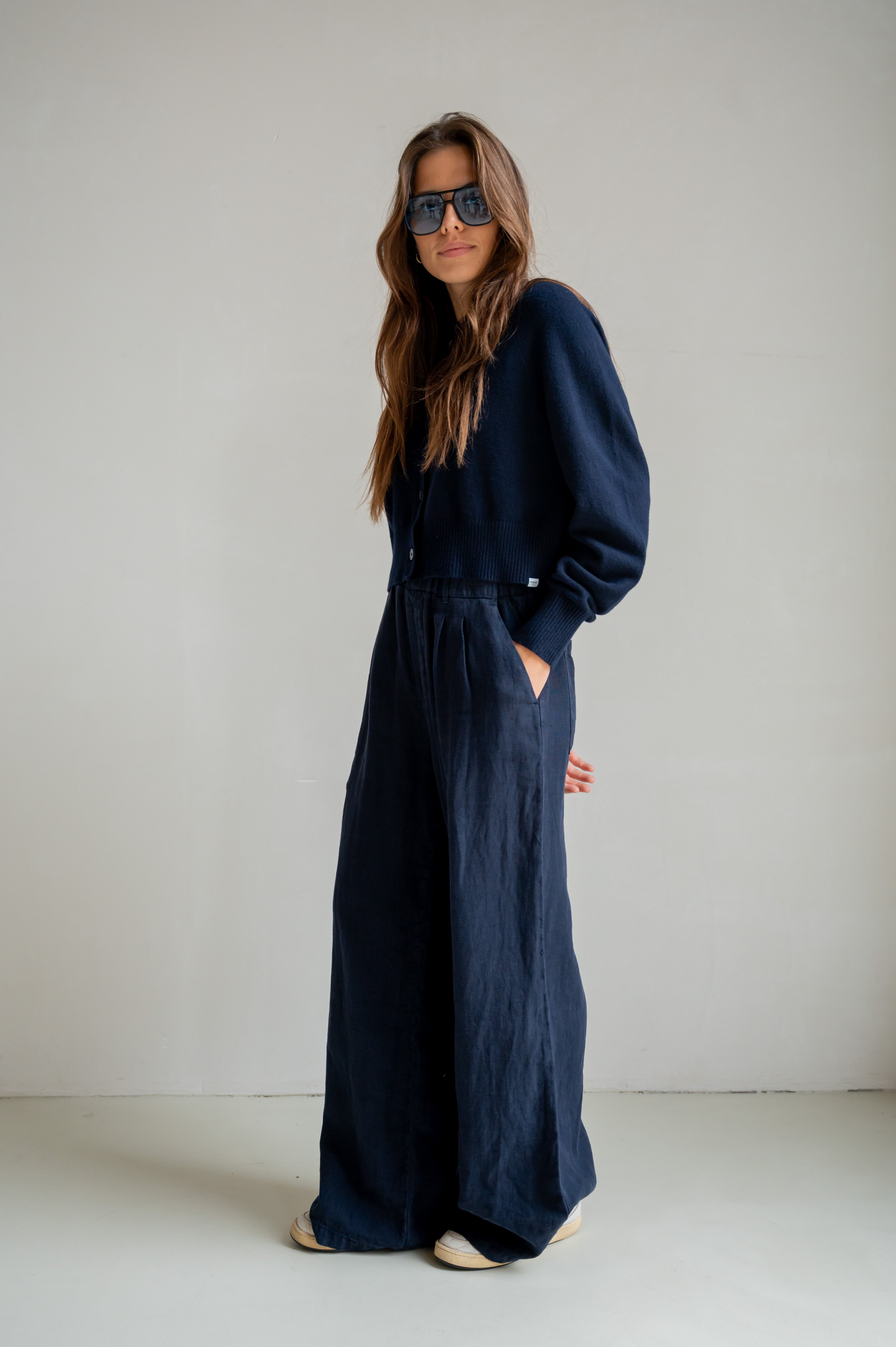 CARDIGAN (S26B397) NAVY